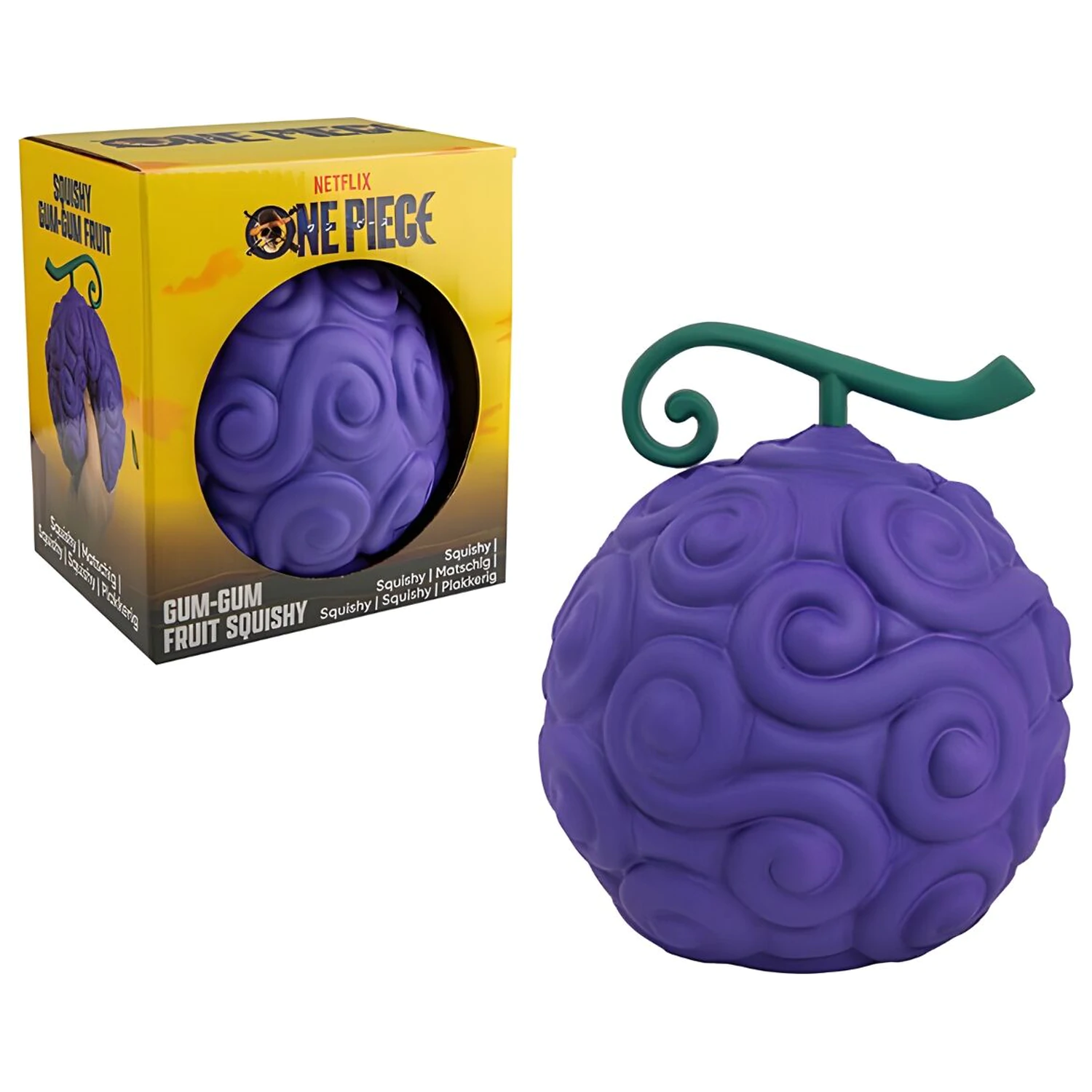 One Piece Gum-Gum Fruit Squishy figure 12cm product photo