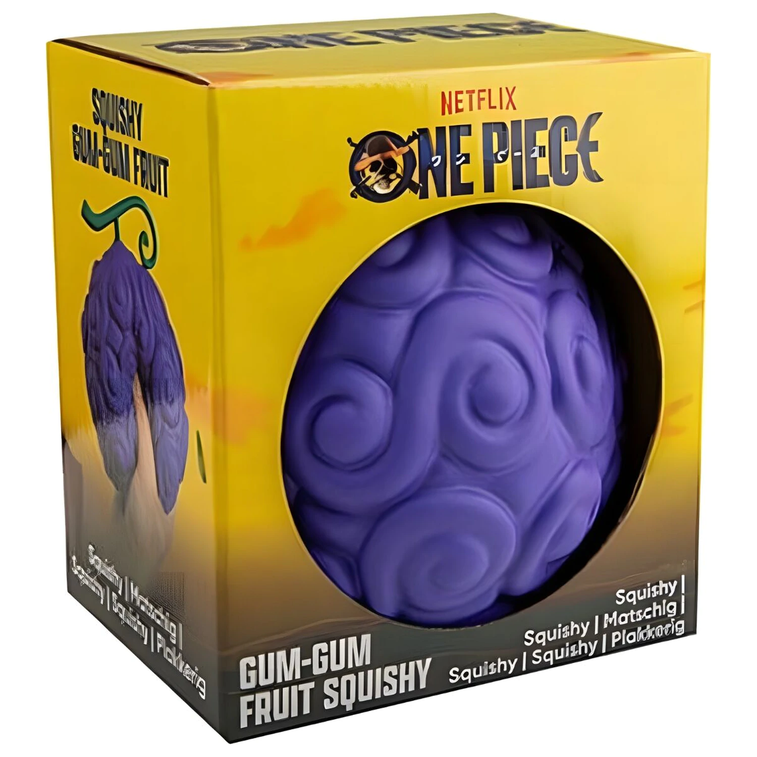 One Piece Gum-Gum Fruit Squishy figure 12cm product photo