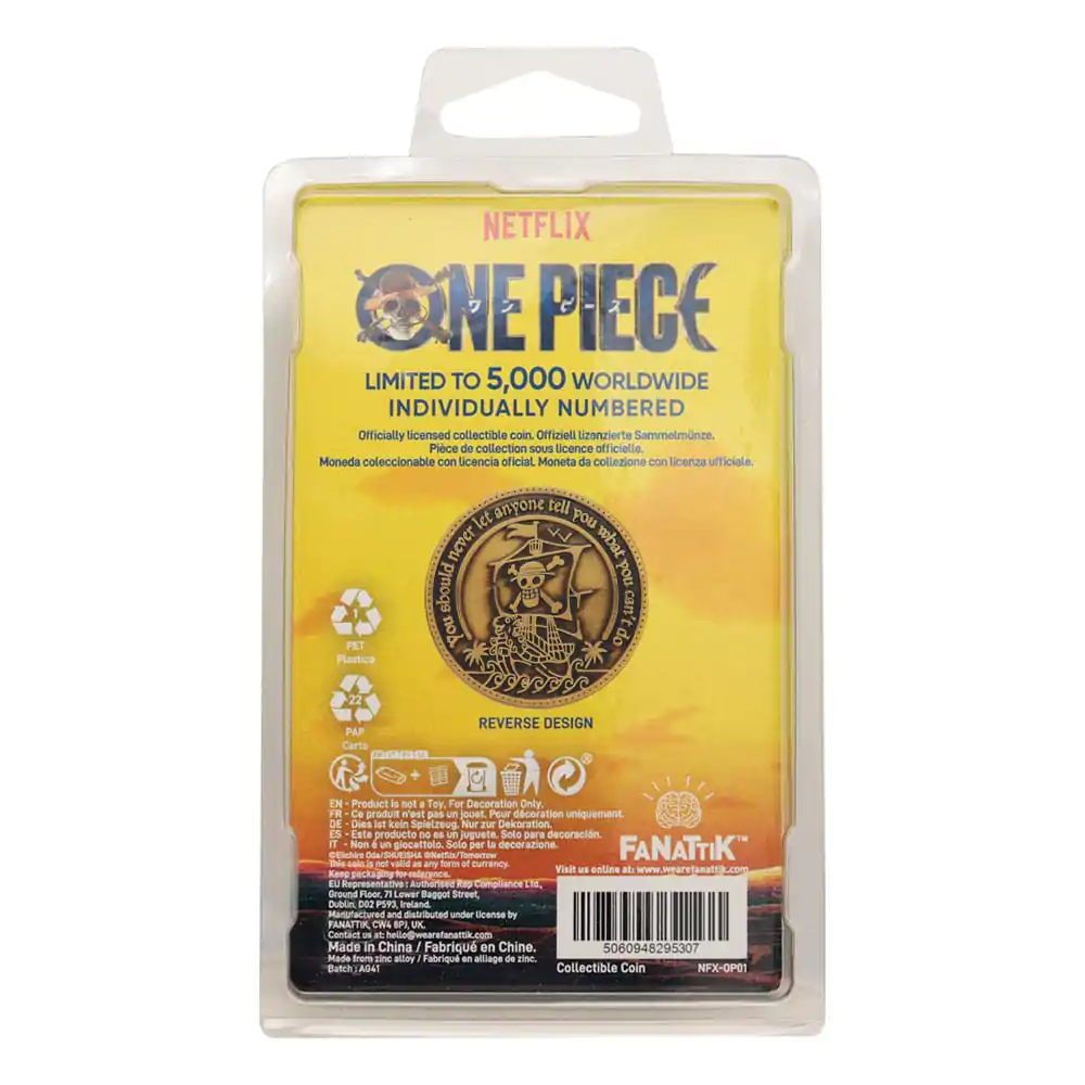 One Piece Collectable Coin 4 cm product photo