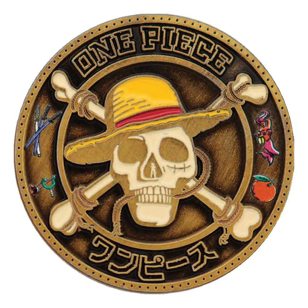 One Piece Collectable Coin 4 cm product photo