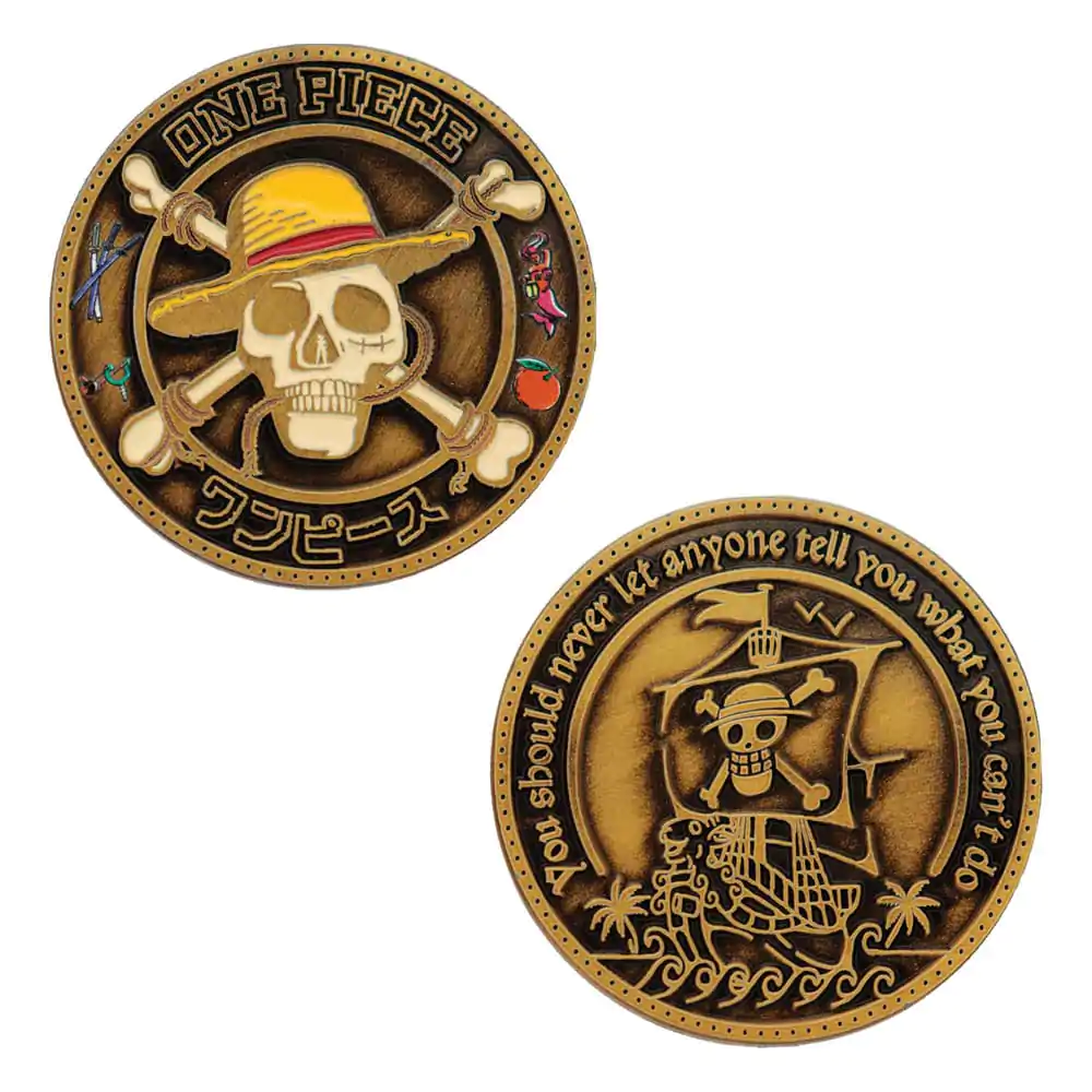 One Piece Collectable Coin 4 cm product photo