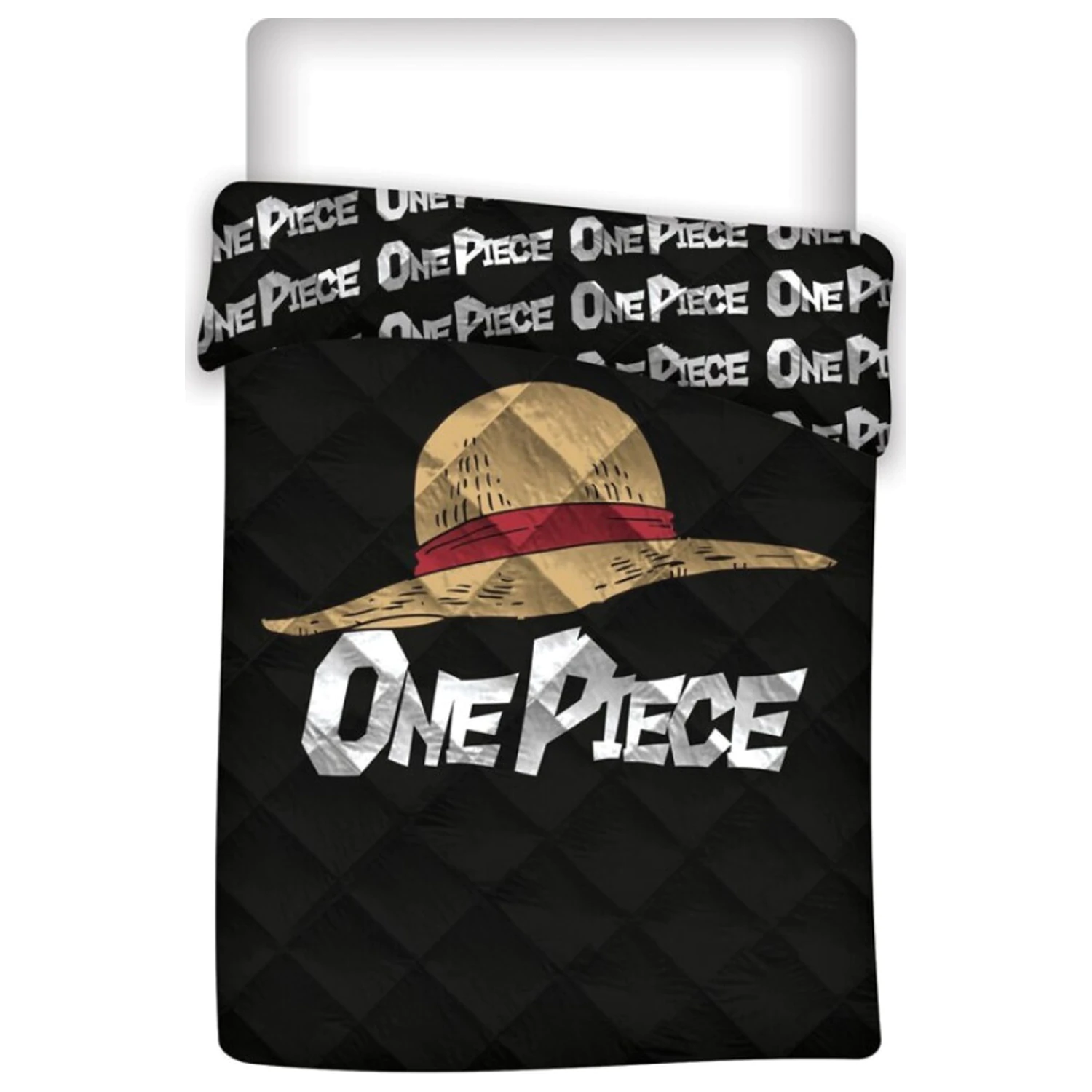 One Piece Hatter Quilted Bedspread product photo