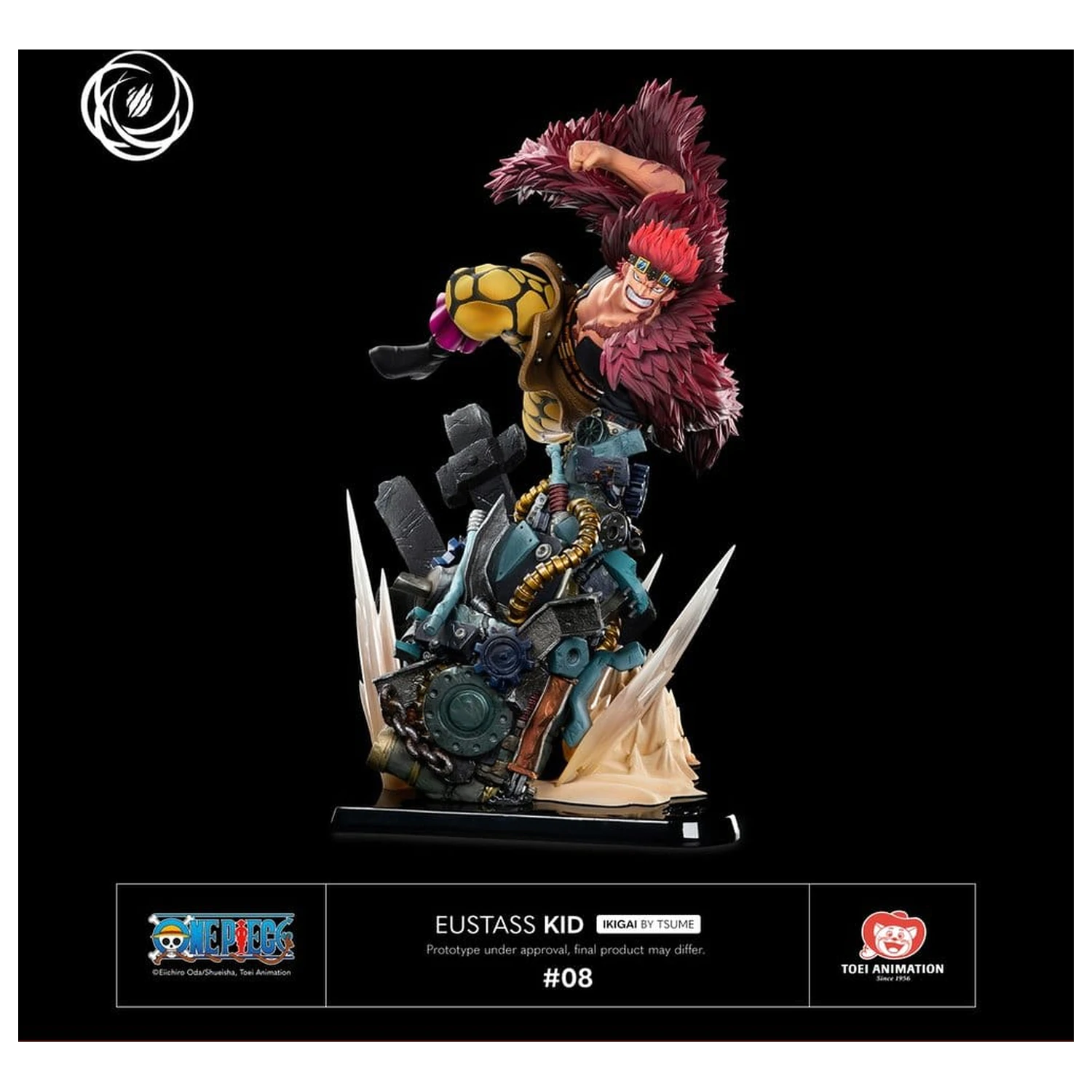 One Piece IKIGAI Figure 1/6 Eustass Kid product photo