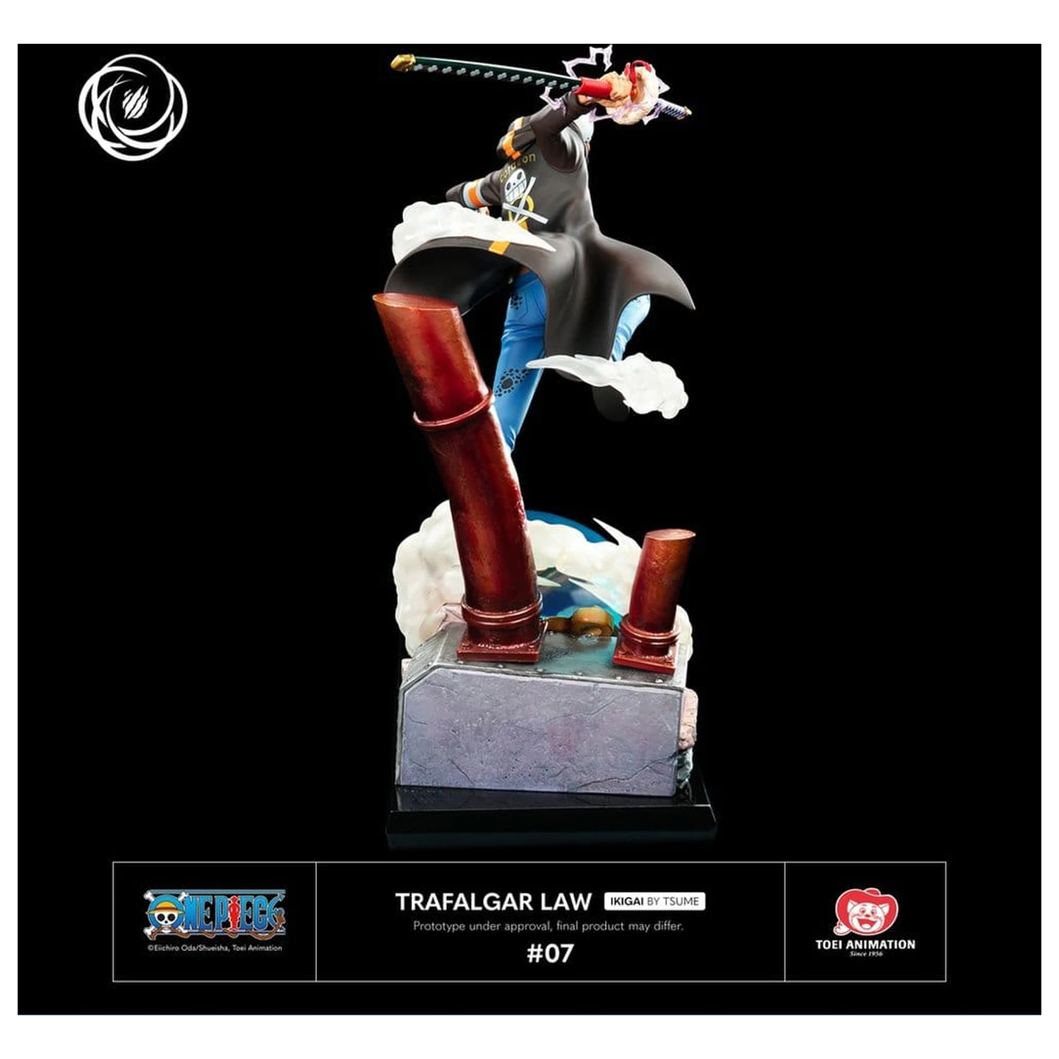 One Piece IKIGAI Figure 1/6 Trafalgar Law product photo