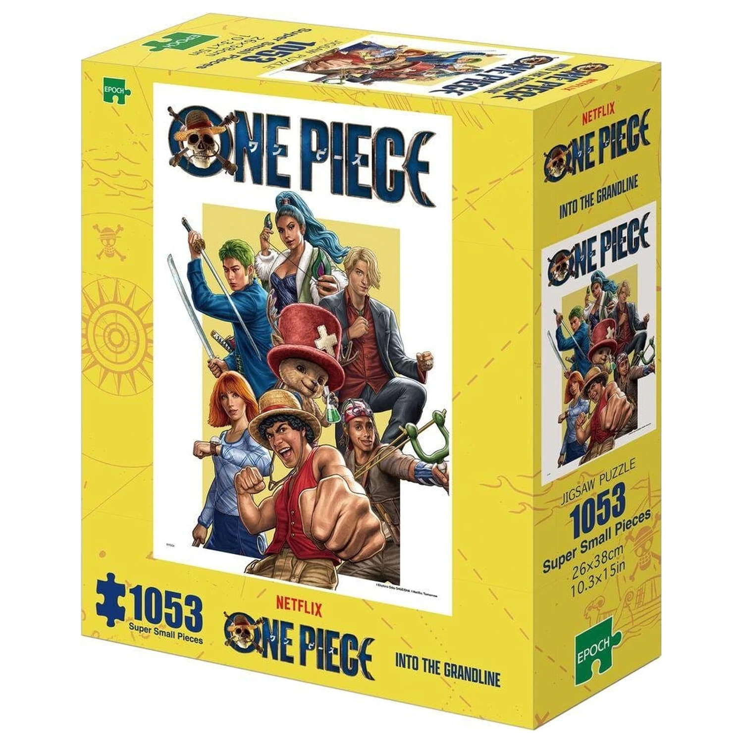 One Piece 1000-piece puzzle Into the Grandline product photo