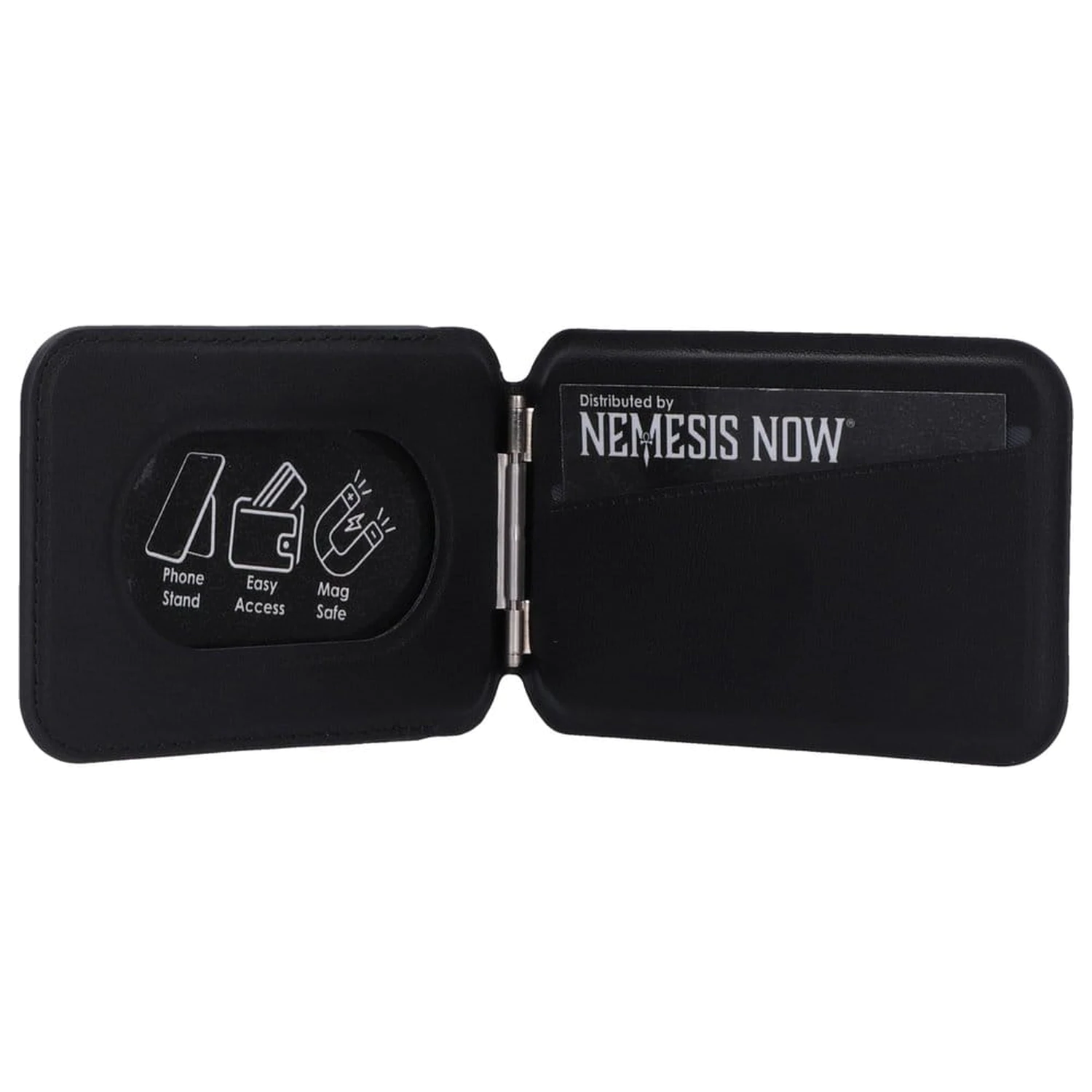 One Piece Card Holder Luffy Jolly Roger Black 10 cm product photo