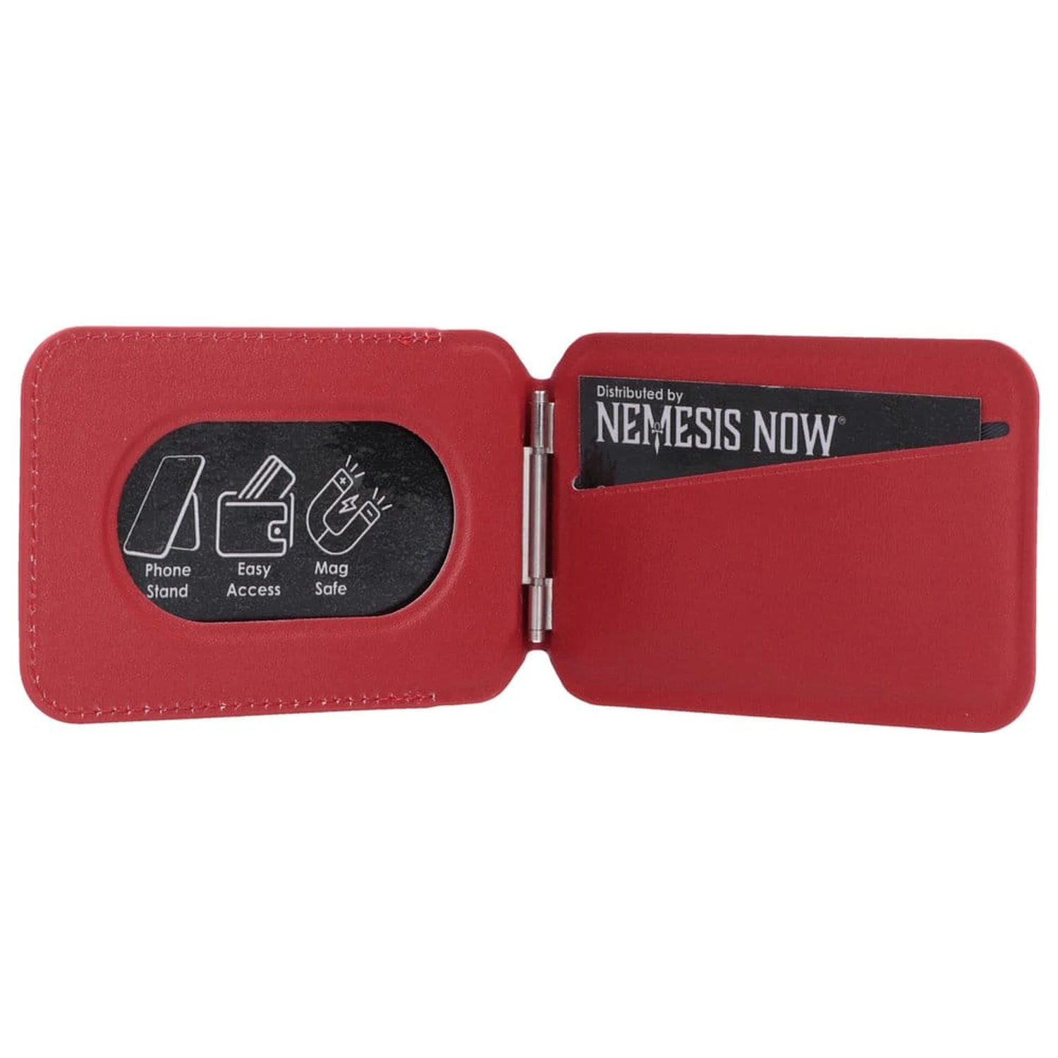 One Piece Card Holder Luffy Jolly Roger (Red) 10 cm product photo
