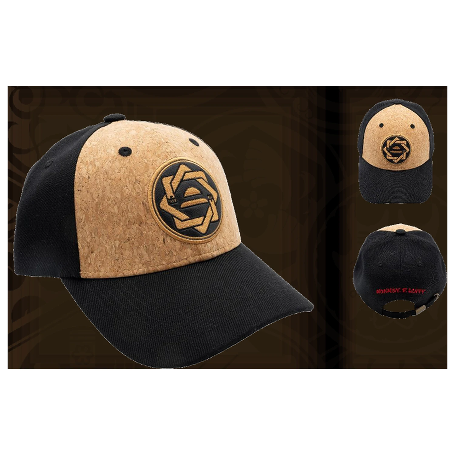 ONE PIECE Japan Collection Cap Black & Beige product photo