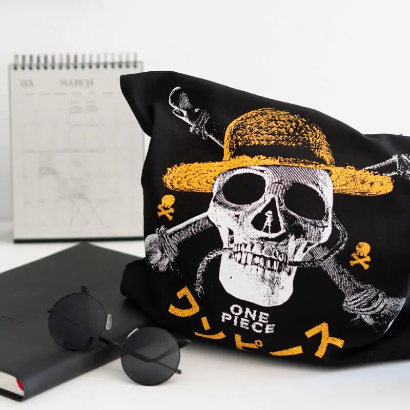 One Piece Jolly Roger shopping bag termékfotó