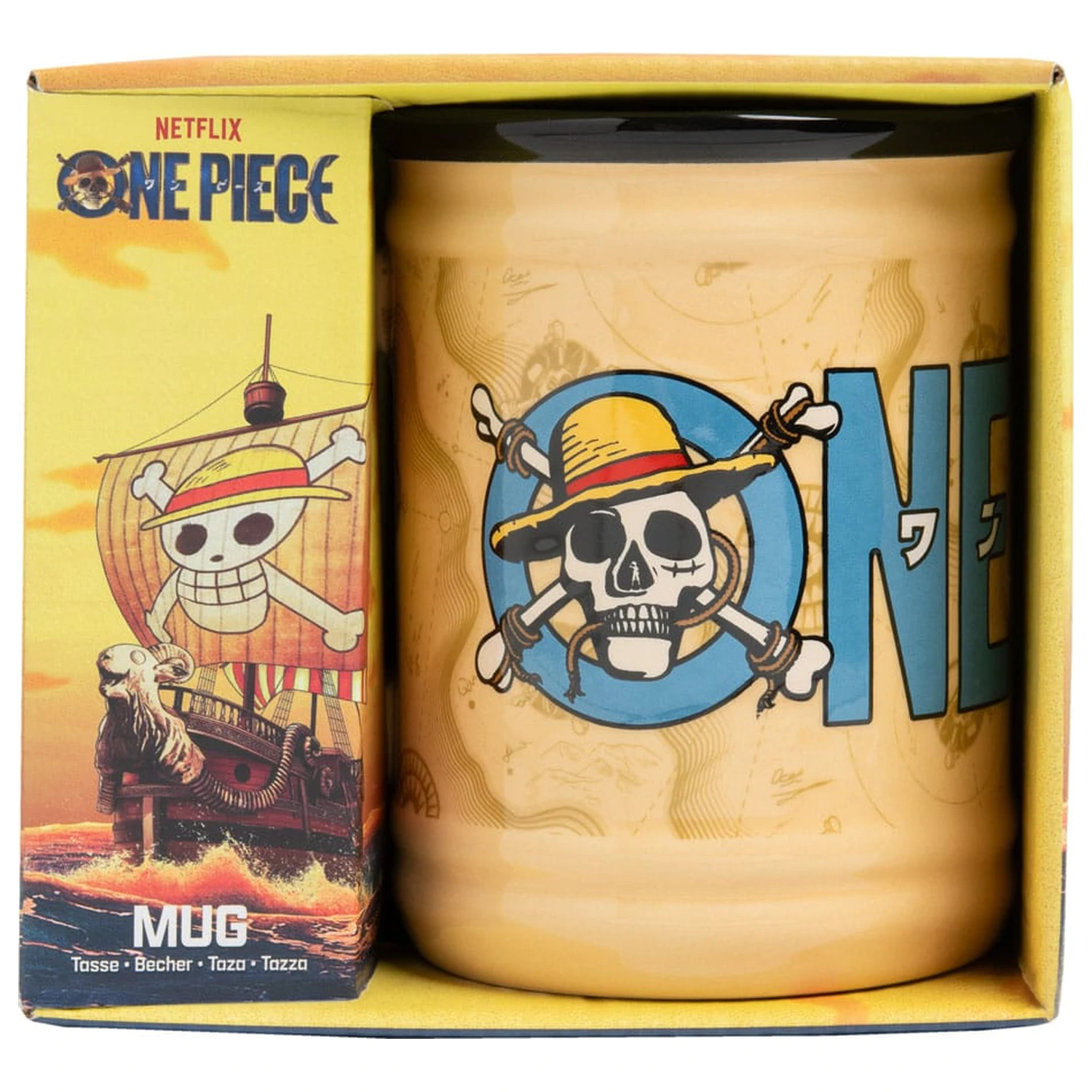 One Piece Shaped Mug Jolly Roger product photo