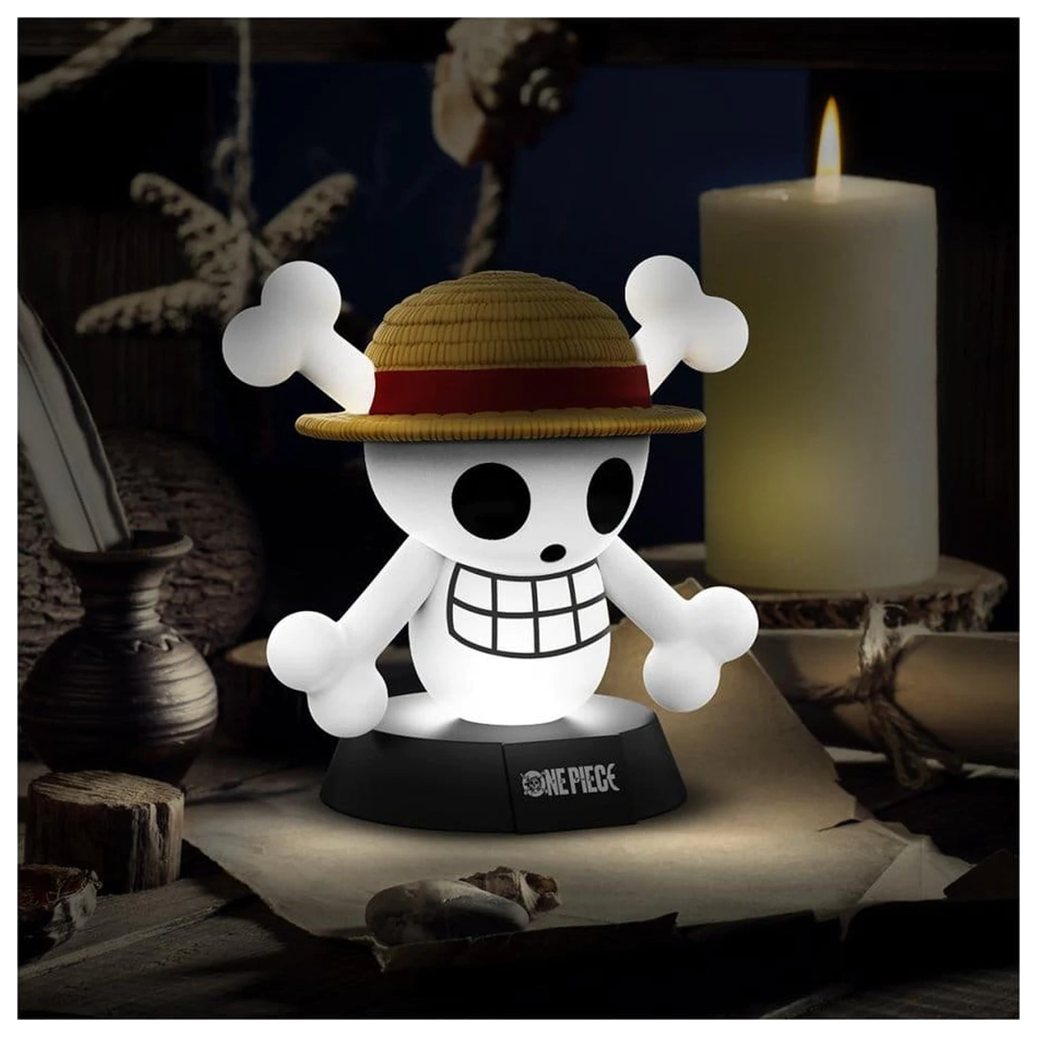 One Piece Icon Light Jolly Roger product photo