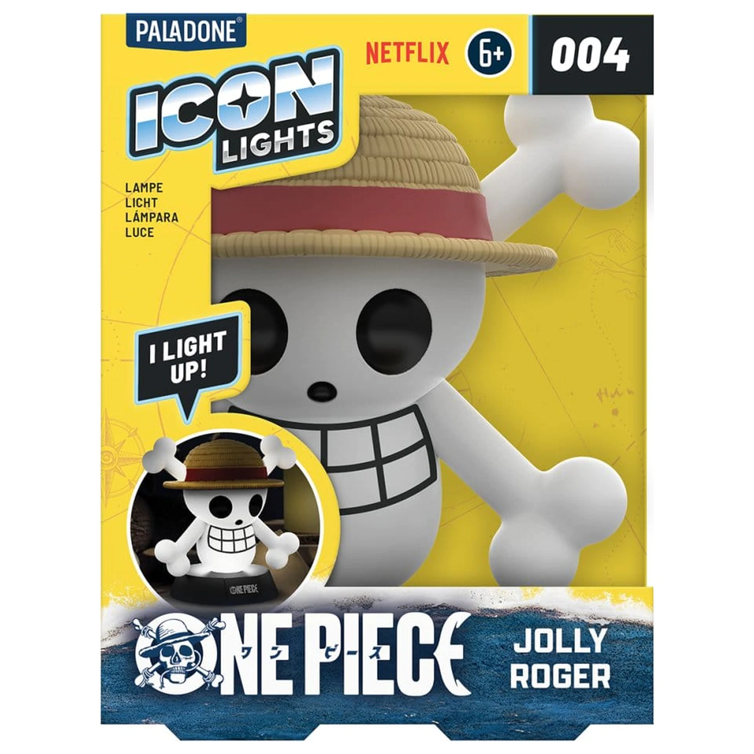One Piece Icon Light Jolly Roger product photo