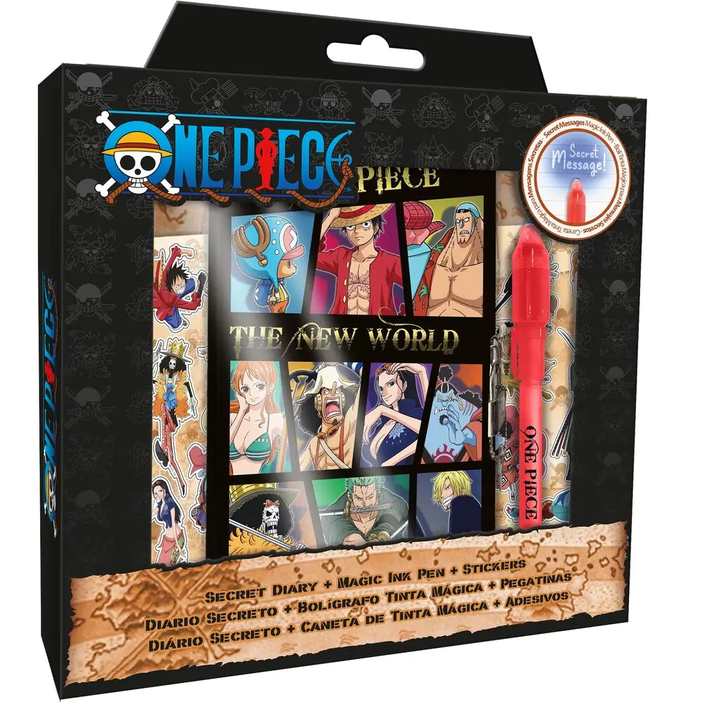 One Piece Diary + magic pen product photo