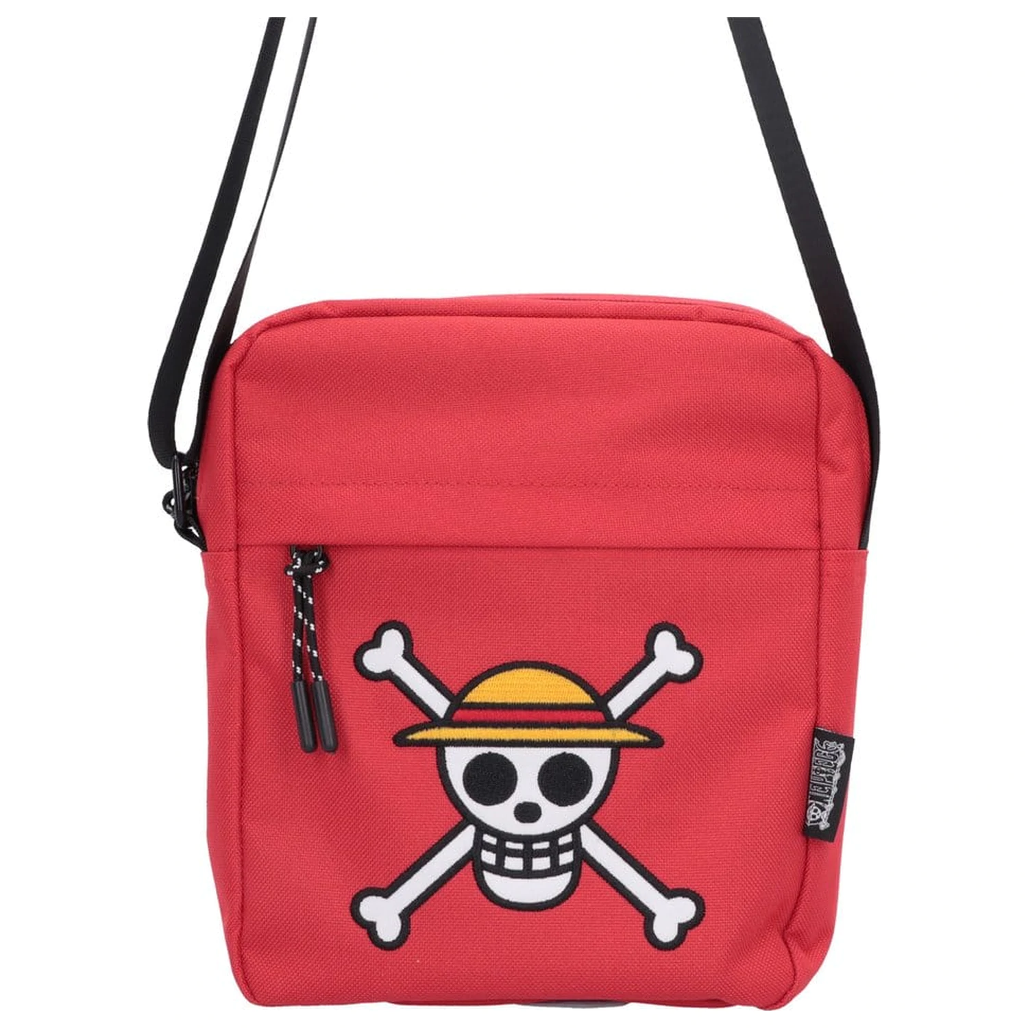 One Piece Crossbody Bag Luffy Jolly Roger (Red) 23 cm product photo