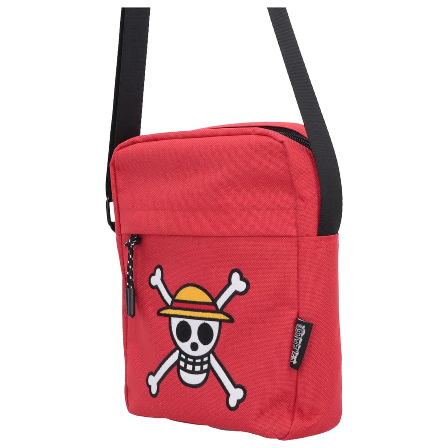 One Piece Crossbody Bag Luffy Jolly Roger (Red) 23 cm product photo