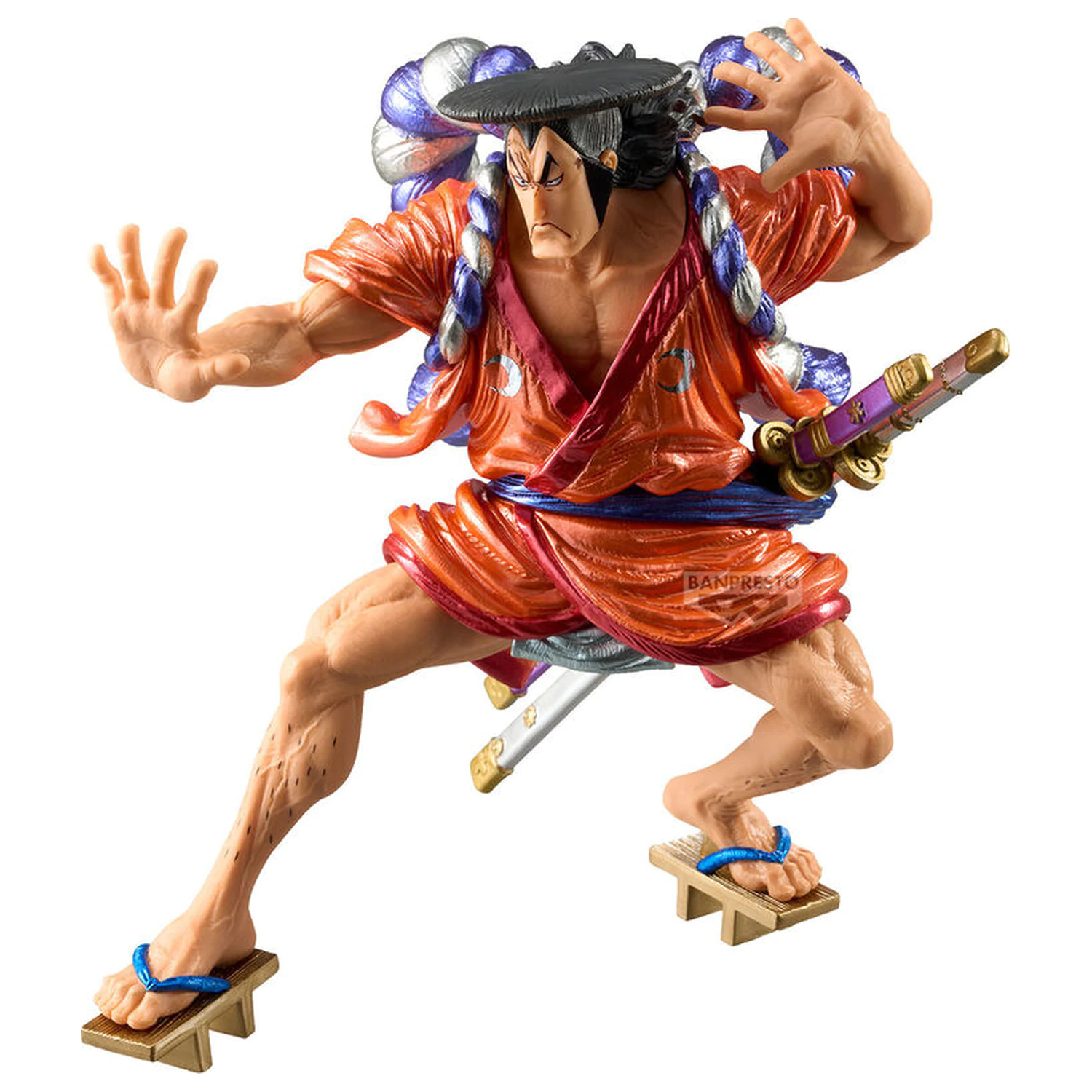 One Piece King of Artist Kouzuki Oden Special Ver figure 17cm product photo