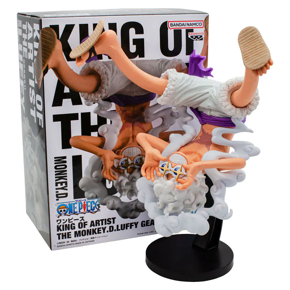 One Piece King of Artist Monkey D Luffy Gear5 figure 15cm termékfotó