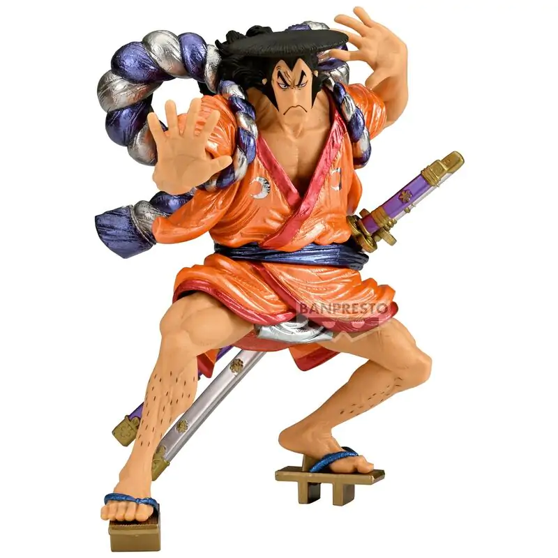 One Piece Kouzuki Oden Battle Record figure 17cm termékfotó