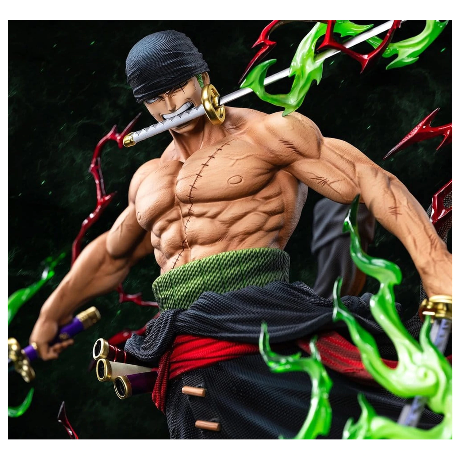 One Piece Legendary Straw Hat Crew Series Statue Roronoa Zoro (Premium Version) 34 cm product photo