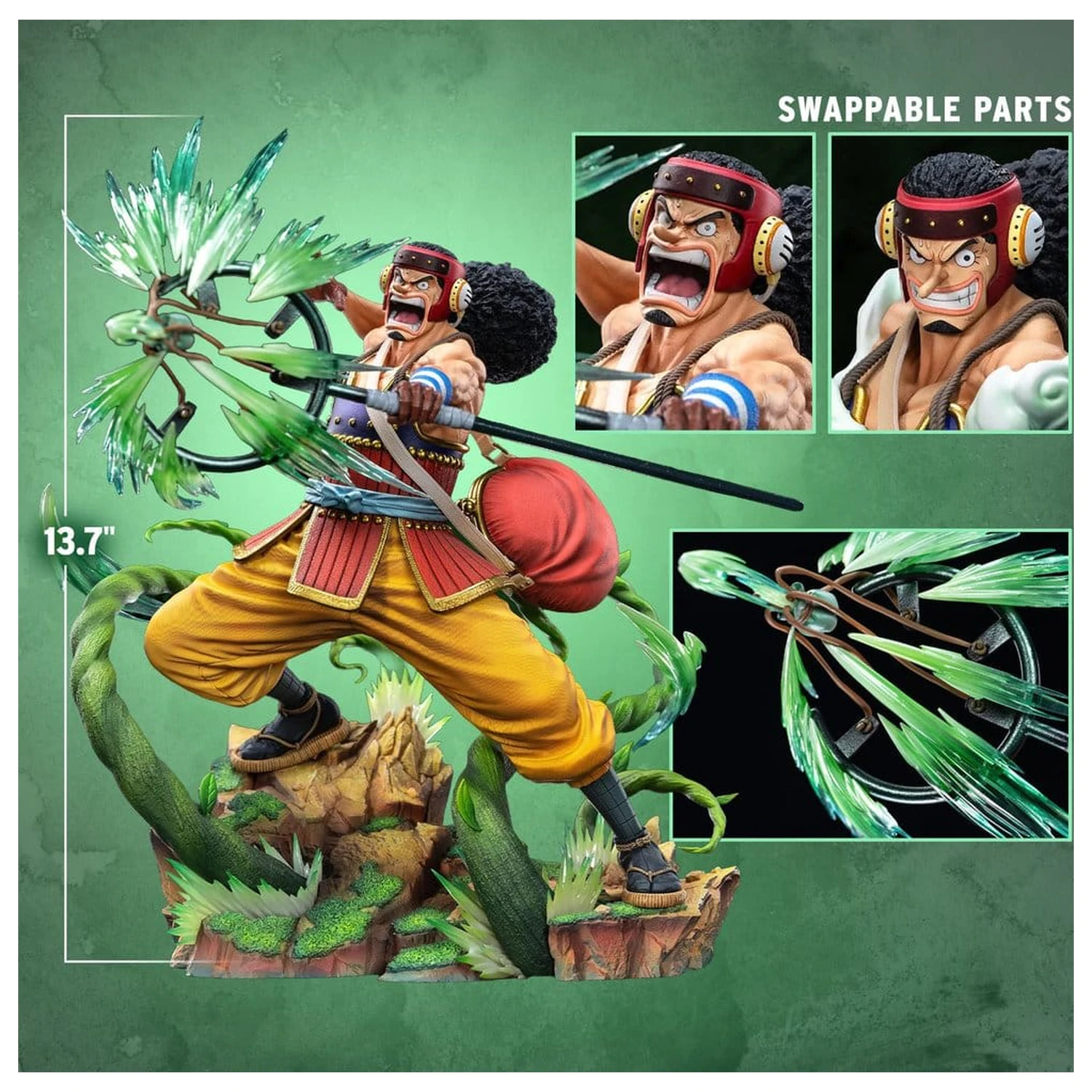 One Piece Legendary Straw Hat Crew Series Statue Usopp (Premium Version) 35 cm product photo