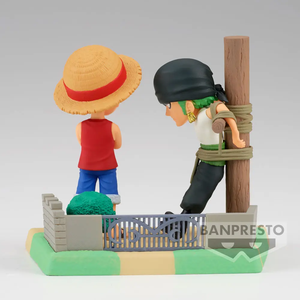 One Piece Log Stories Monkey D Luffy & Roronoa Zoro figure 7cm termékfotó