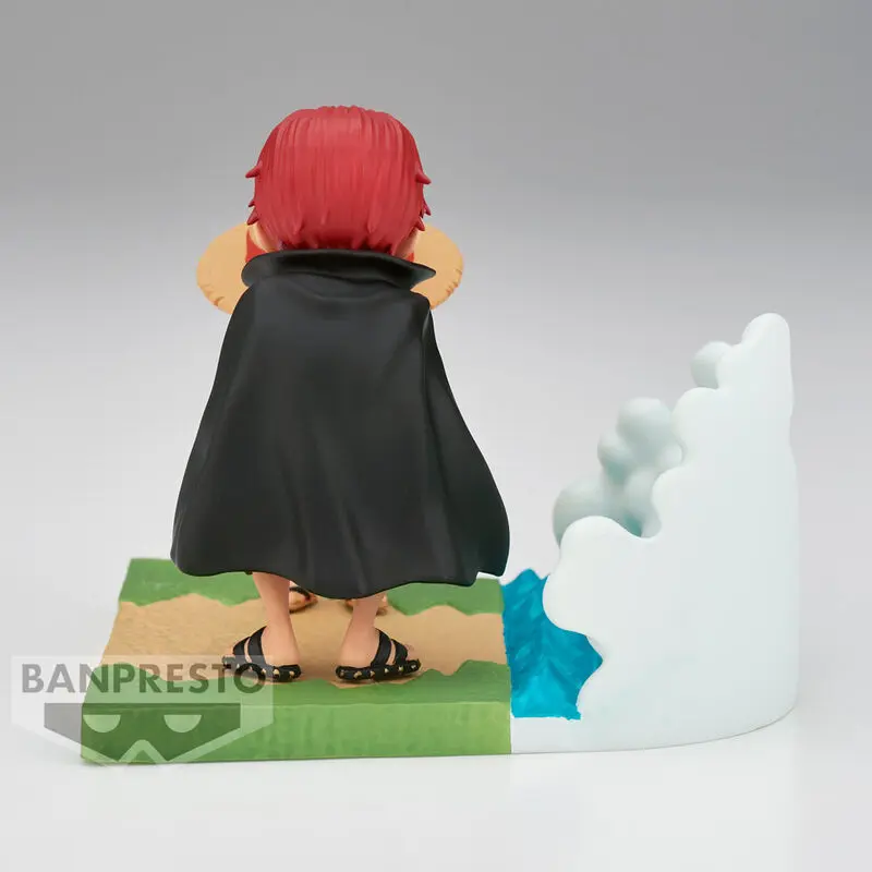 One Piece Log Stories Monkey Luffy &amp; Shanks figure 7cm product photo