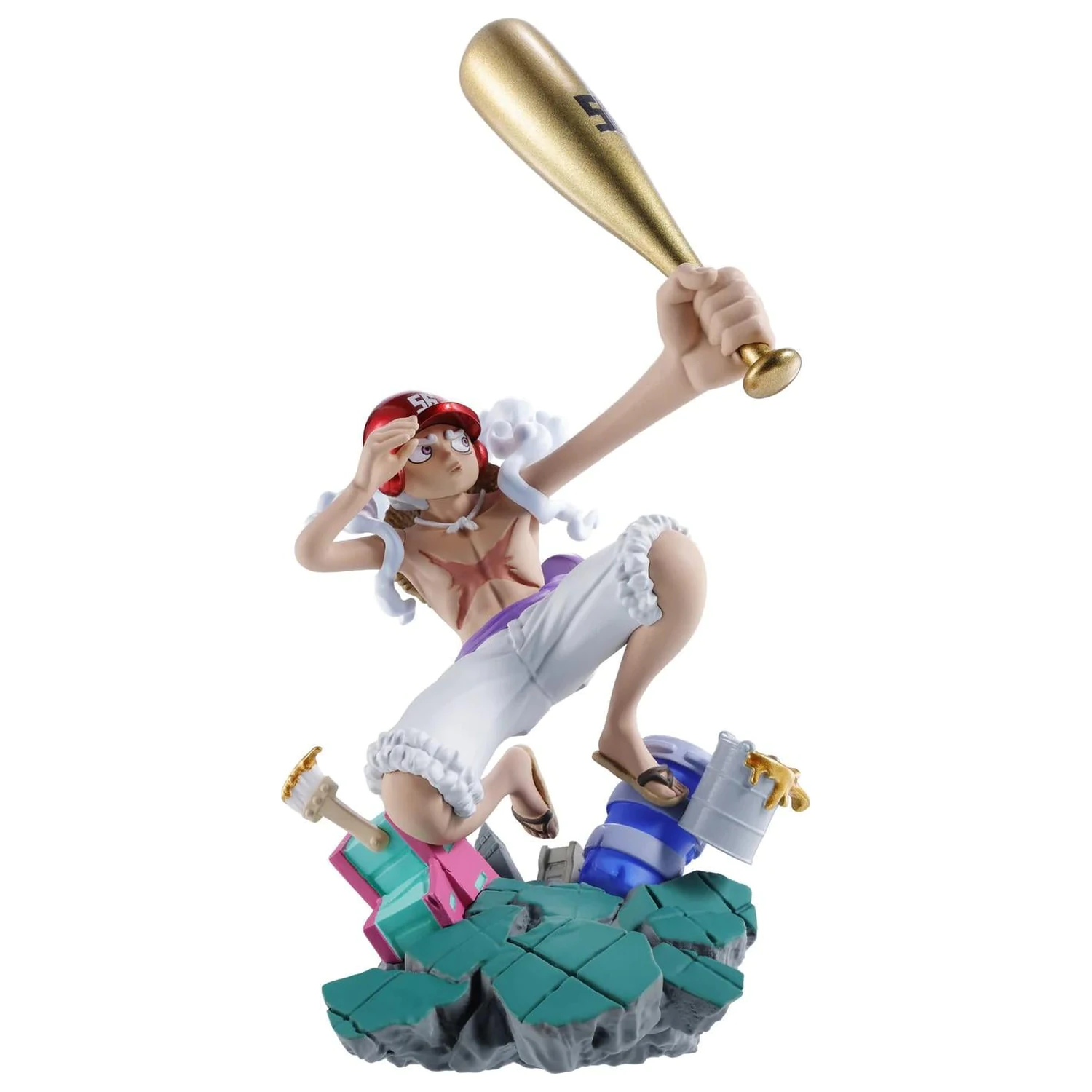 One Piece Logbox Re Birth Egghead 4 Statue Set Petitrama 9cm product photo