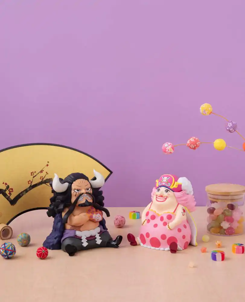 One Piece Look Up PVC Statue Kaido the Beast &amp; Big Mom 11 cm (with Gourd &amp; Semla) product photo