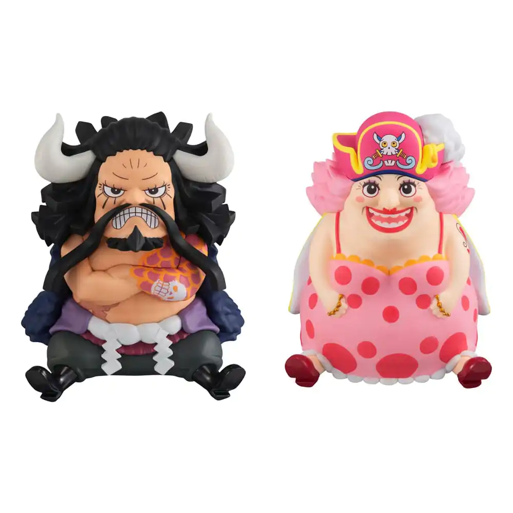 One Piece Look Up PVC Statue Kaido the Beast &amp; Big Mom 11 cm (with Gourd &amp; Semla) product photo
