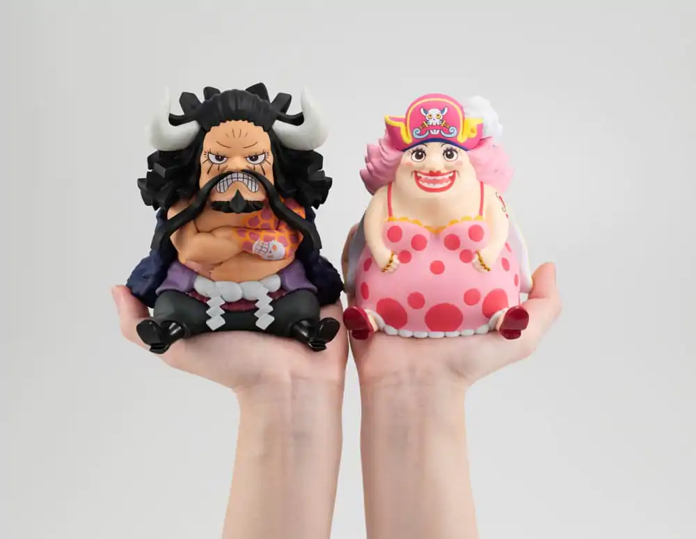 One Piece Look Up PVC Statue Kaido the Beast &amp; Big Mom 11 cm (with Gourd &amp; Semla) product photo