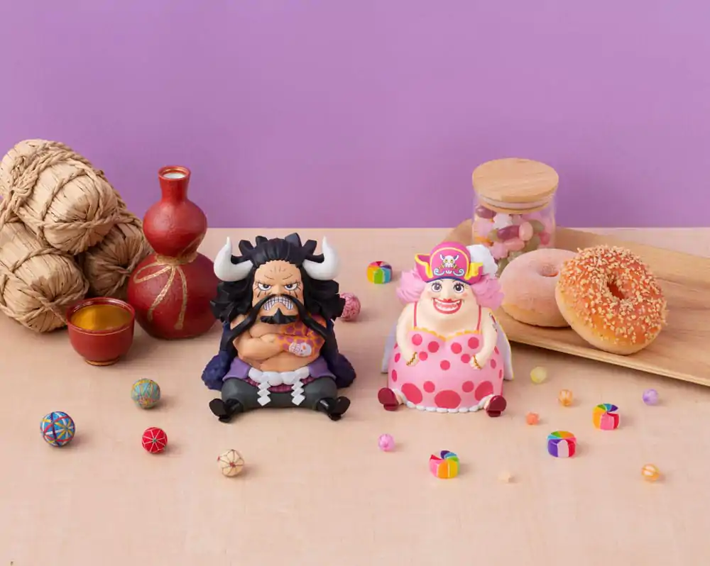 One Piece Look Up PVC Statue Kaido the Beast &amp; Big Mom 11 cm (with Gourd &amp; Semla) product photo