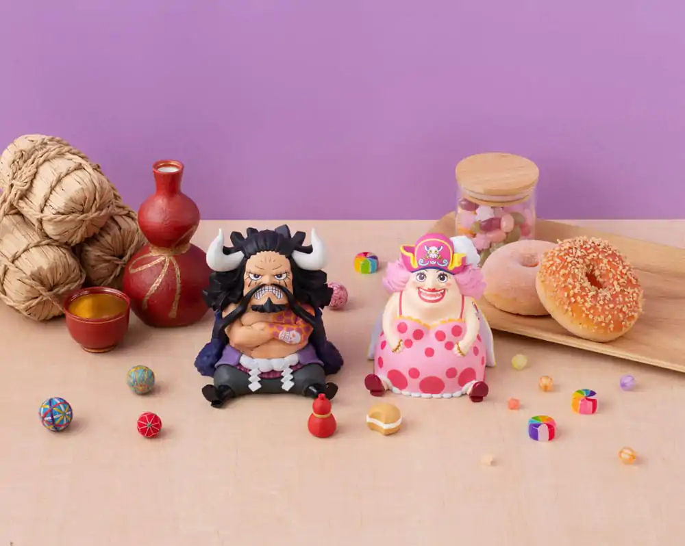 One Piece Look Up PVC Statue Kaido the Beast &amp; Big Mom 11 cm (with Gourd &amp; Semla) product photo