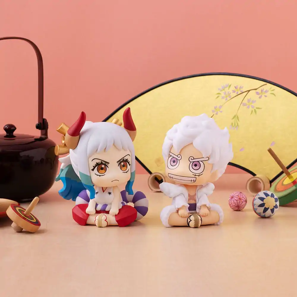 One Piece Look Up PVC Statue Monkey D. Luffy  Gear Fifth &amp; Yamato 11 cm (With Gift) product photo