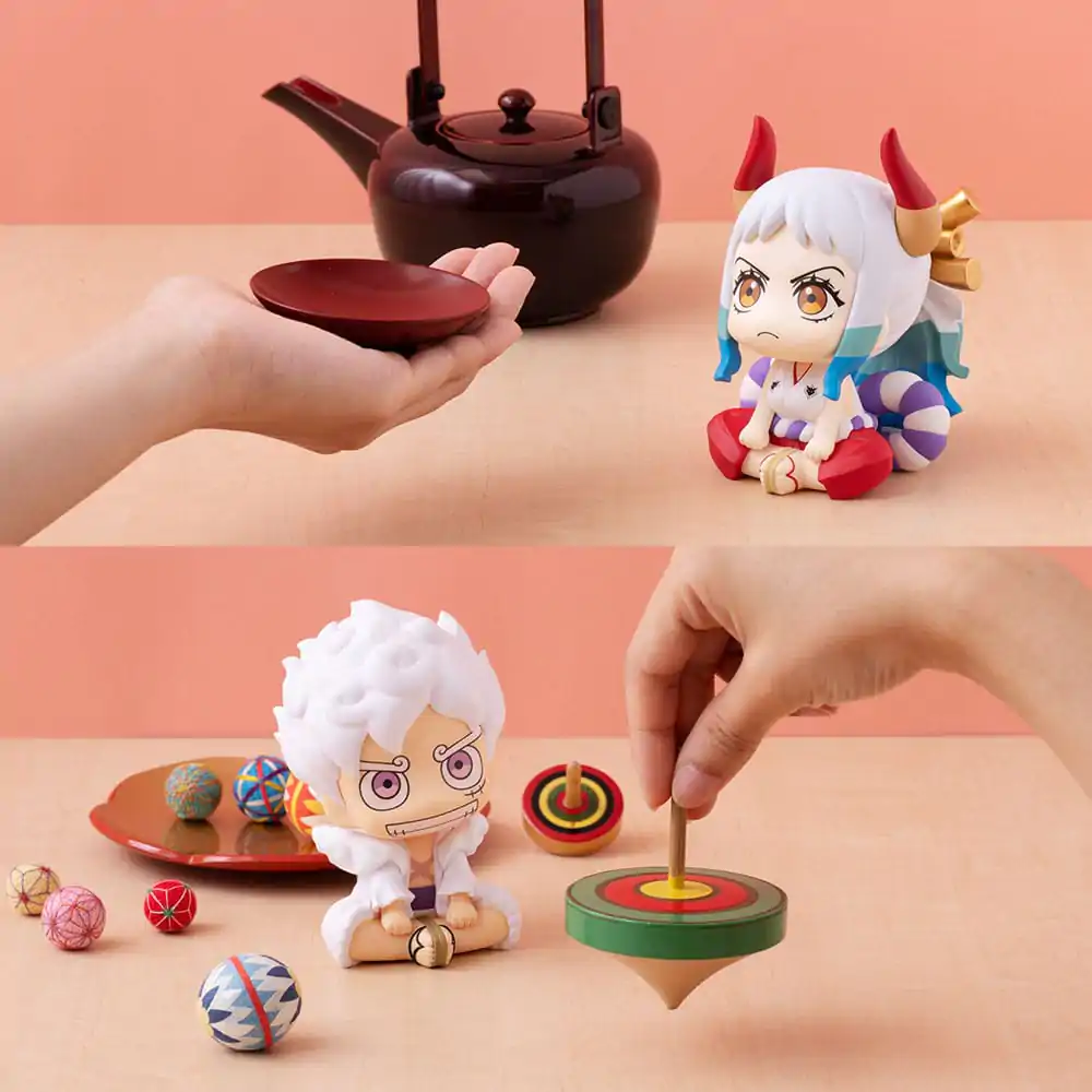 One Piece Look Up PVC Statue Monkey D. Luffy  Gear Fifth &amp; Yamato 11 cm (With Gift) product photo