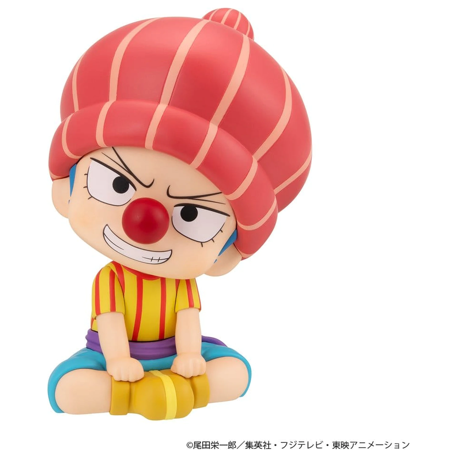 One Piece Look Up PVC Figure Buggy Childhood Ver. 11 cm product photo
