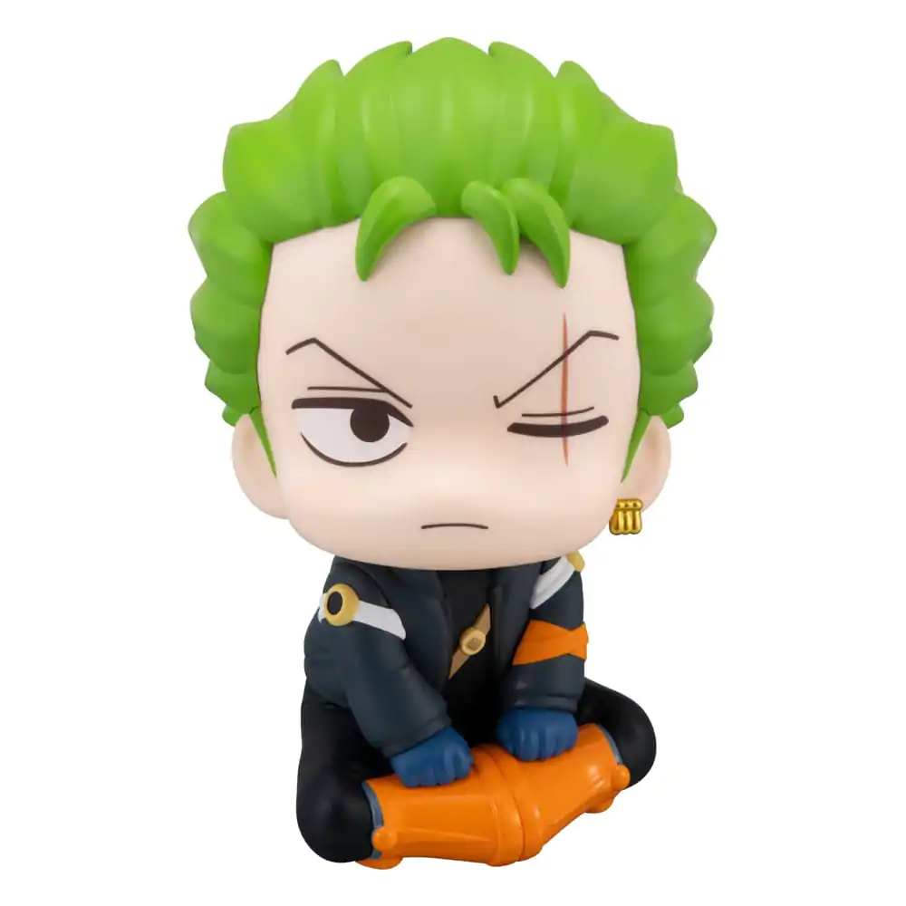 One Piece Look Up PVC Statue Roronoa Zoro Future Island Egghead Ver. 11 cm product photo