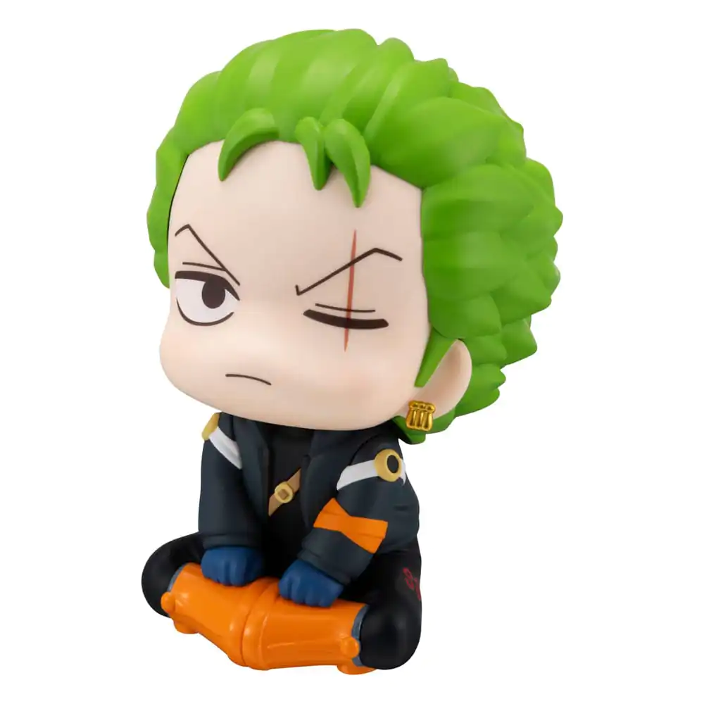 One Piece Look Up PVC Statue Roronoa Zoro Future Island Egghead Ver. 11 cm product photo