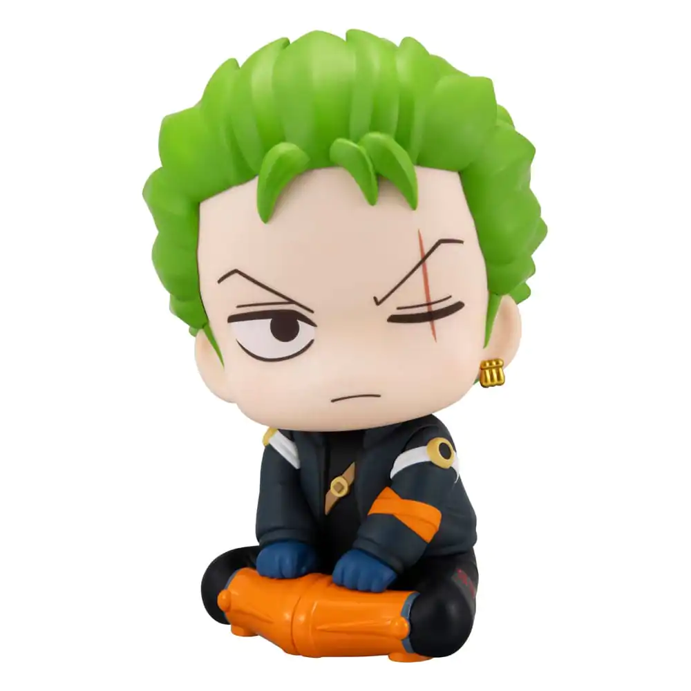 One Piece Look Up PVC Statue Roronoa Zoro Future Island Egghead Ver. 11 cm product photo