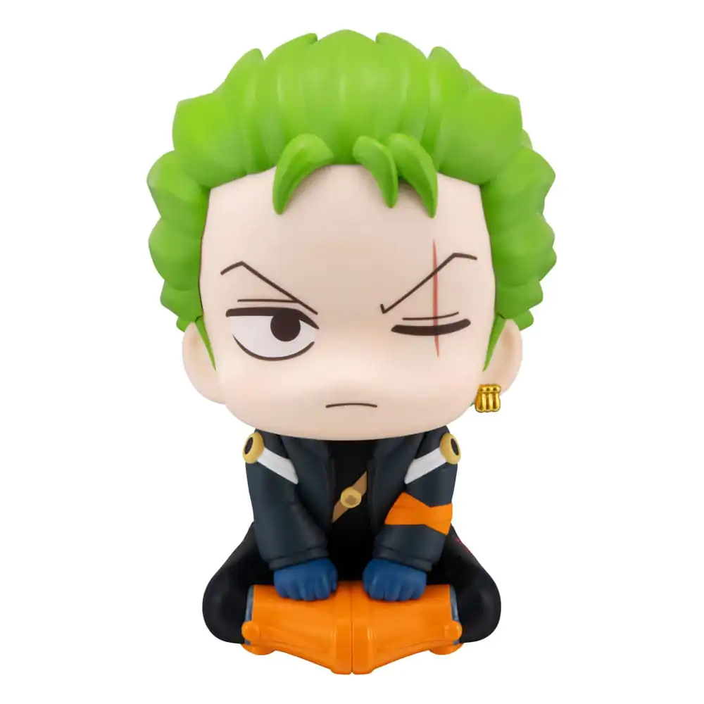 One Piece Look Up PVC Statue Roronoa Zoro Future Island Egghead Ver. 11 cm product photo