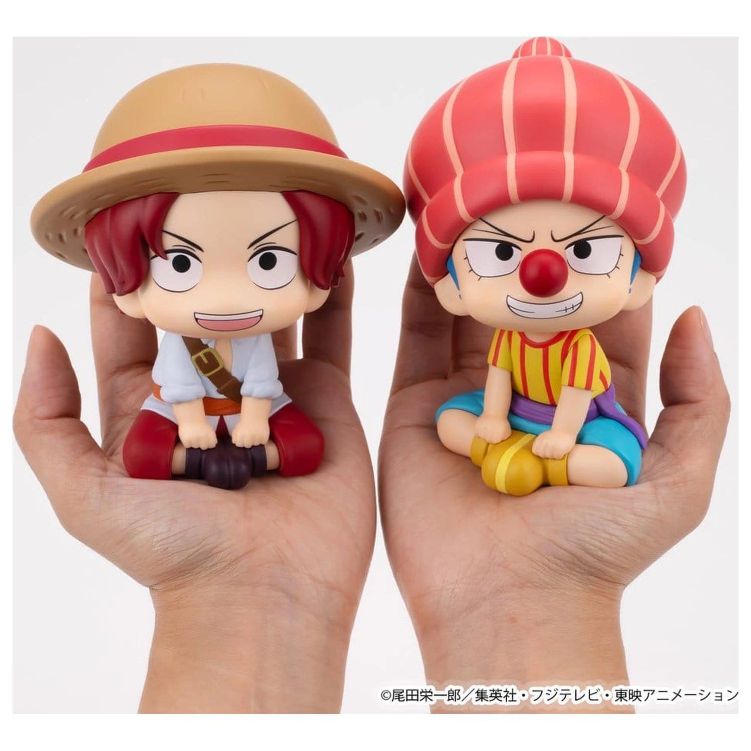 One Piece Look Up PVC Figures 2-Pack Shanks & Buggy Childhood Ver. 11 cm (with gift) product photo