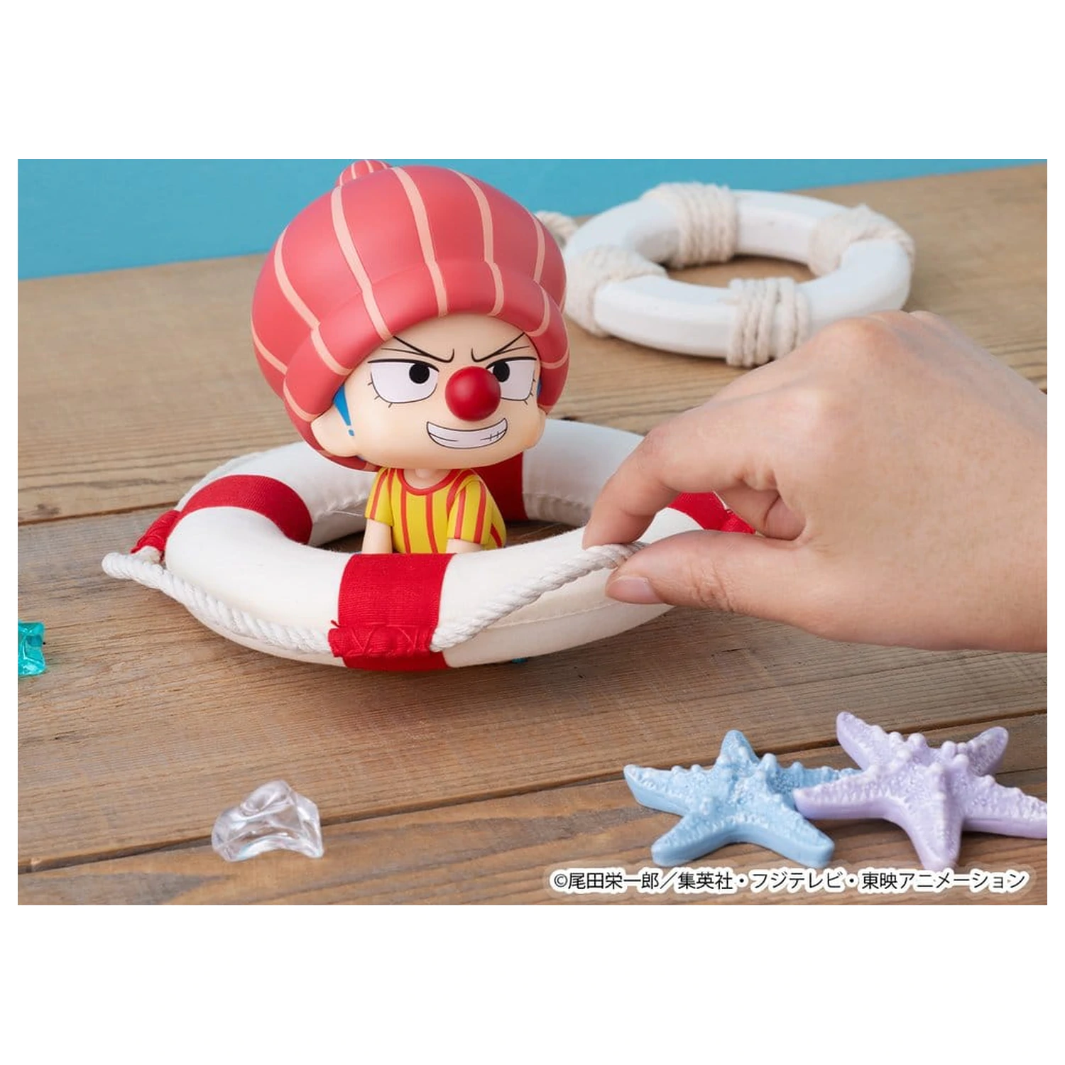 One Piece Look Up PVC Figures 2-Pack Shanks & Buggy Childhood Ver. 11 cm (with gift) product photo