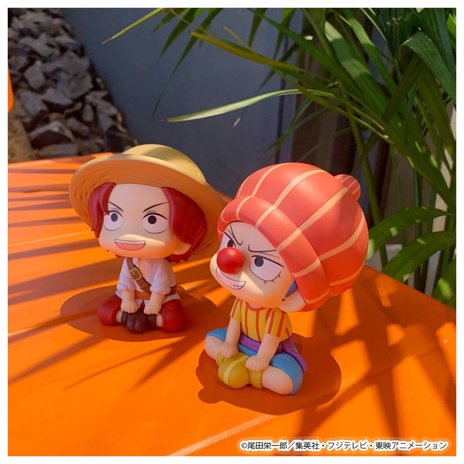 One Piece Look Up PVC Figures 2-Pack Shanks & Buggy Childhood Ver. 11 cm (with gift) product photo