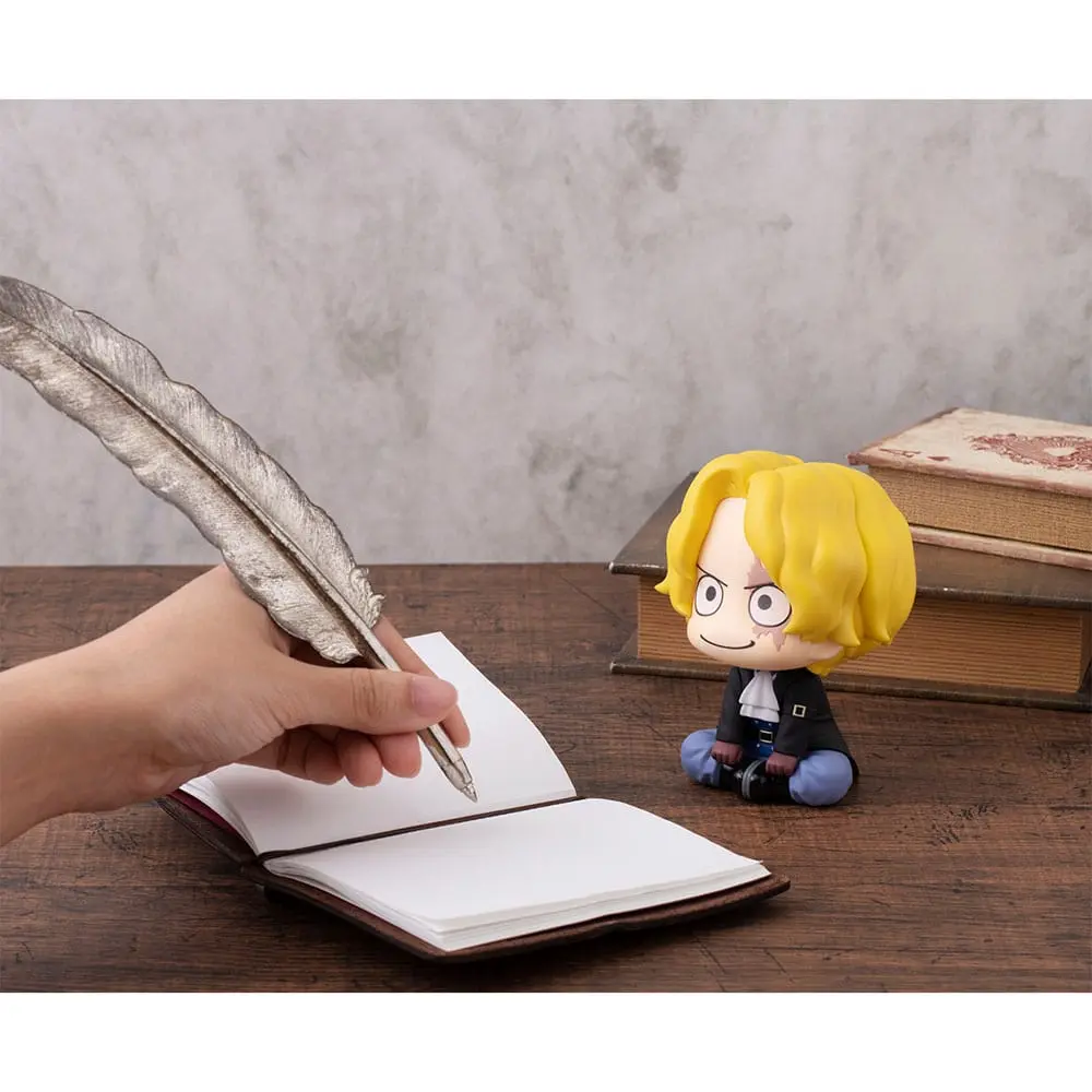 One Piece Look Up PVC Statue Sabo &amp; Marco 11 cm product photo