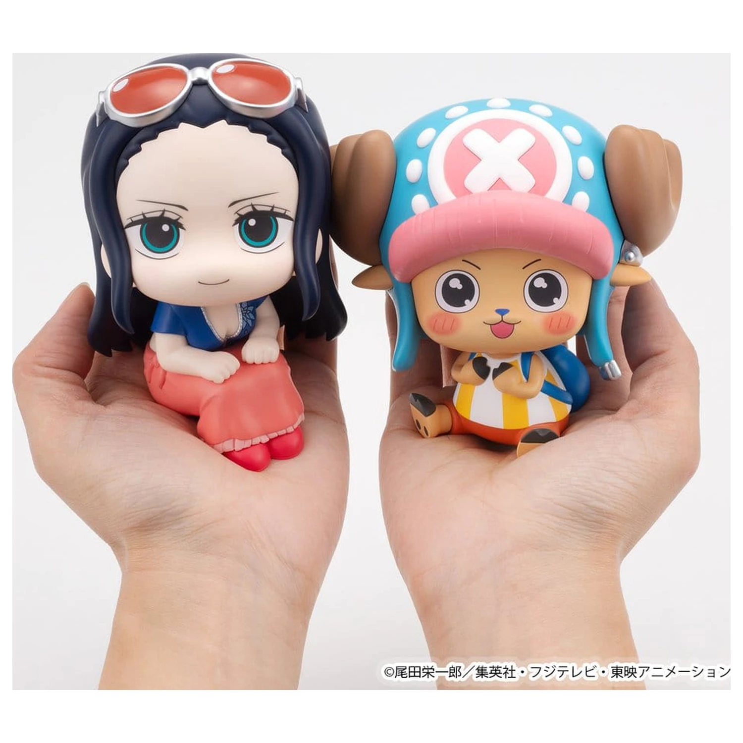 One Piece Lookup PVC Figures 2-Pack Nico Robin & Tony Tony Chopper Excited Ver. 11 cm (with gift) product photo