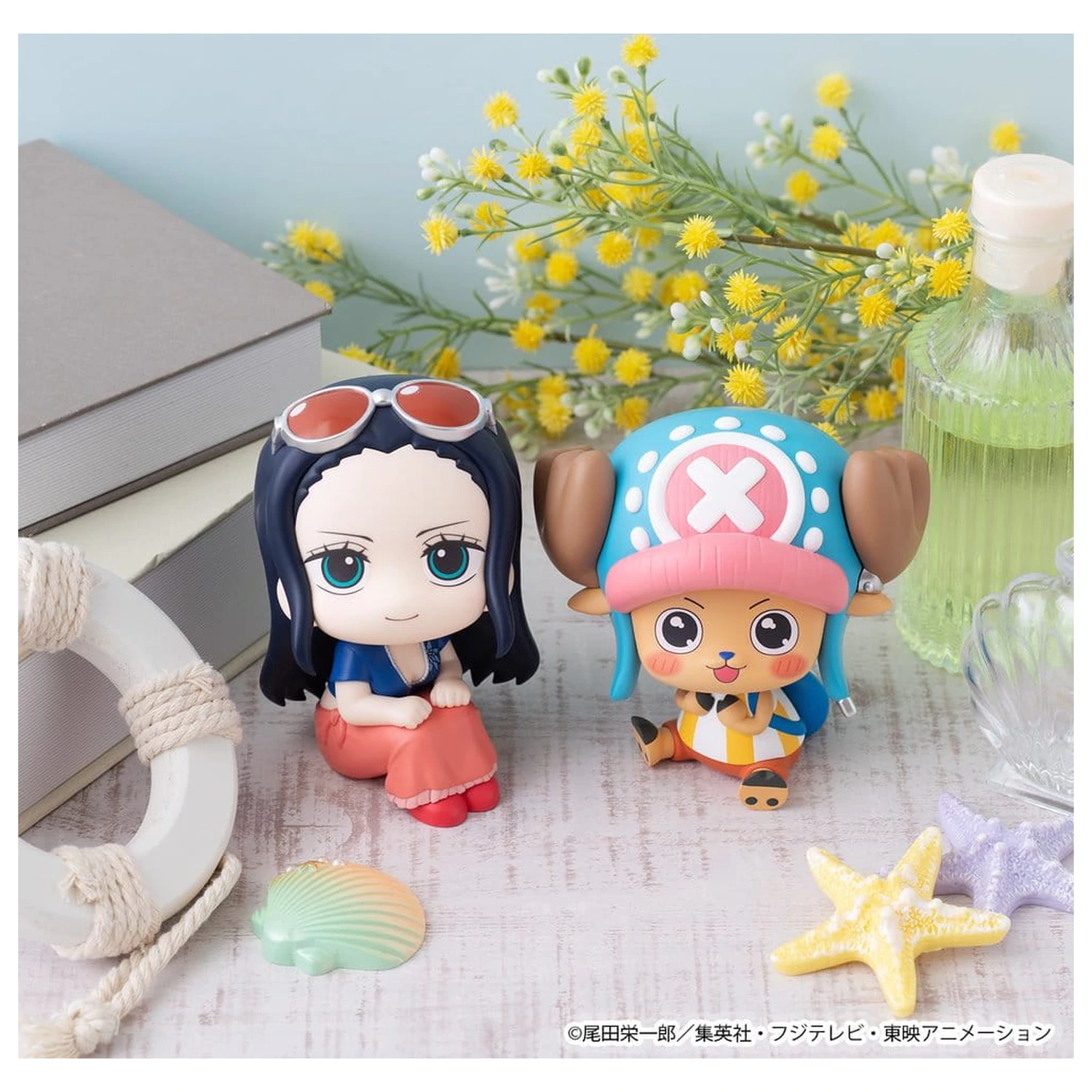 One Piece Lookup PVC Figures 2-Pack Nico Robin & Tony Tony Chopper Excited Ver. 11 cm (with gift) product photo