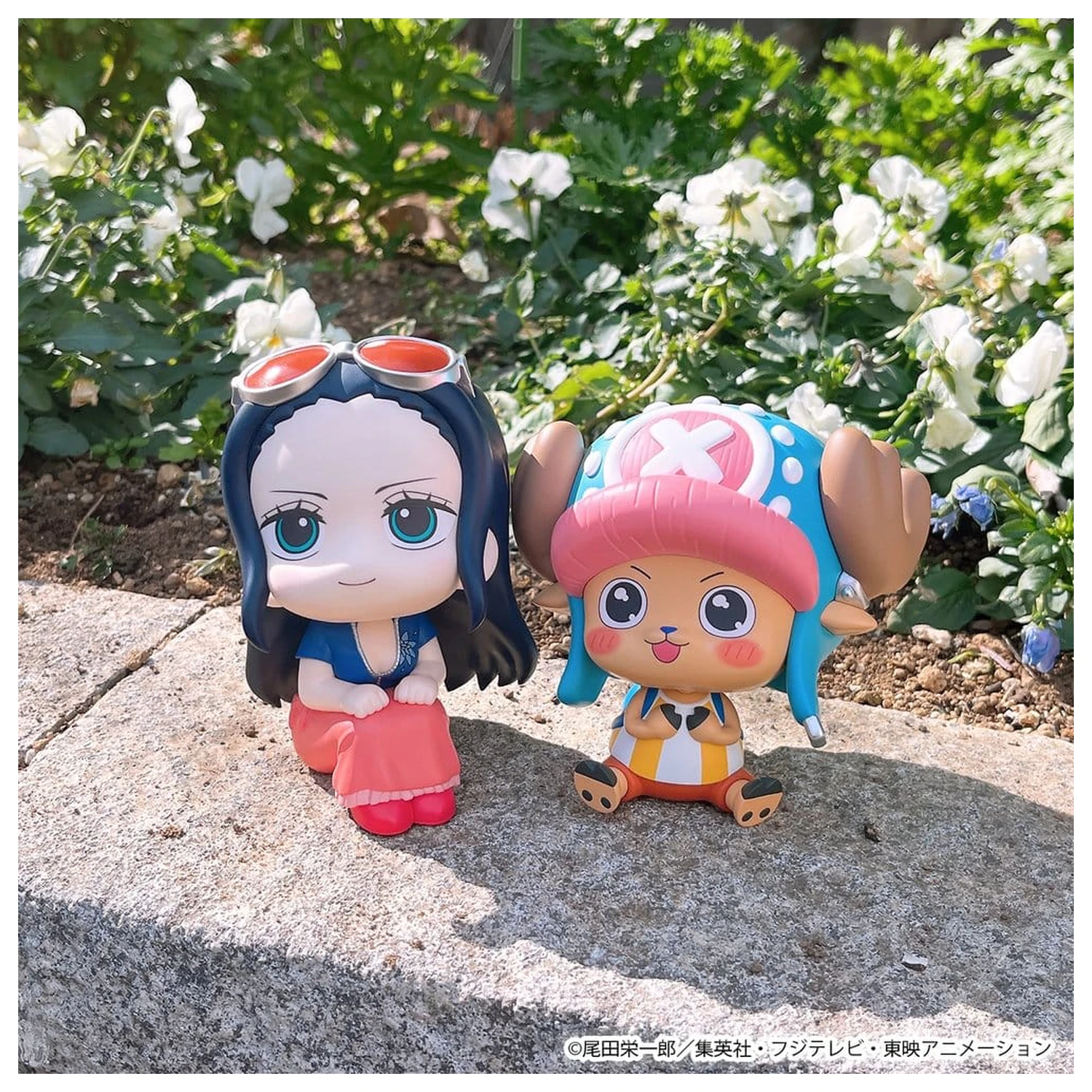 One Piece Lookup PVC Figures 2-Pack Nico Robin & Tony Tony Chopper Excited Ver. 11 cm (with gift) product photo