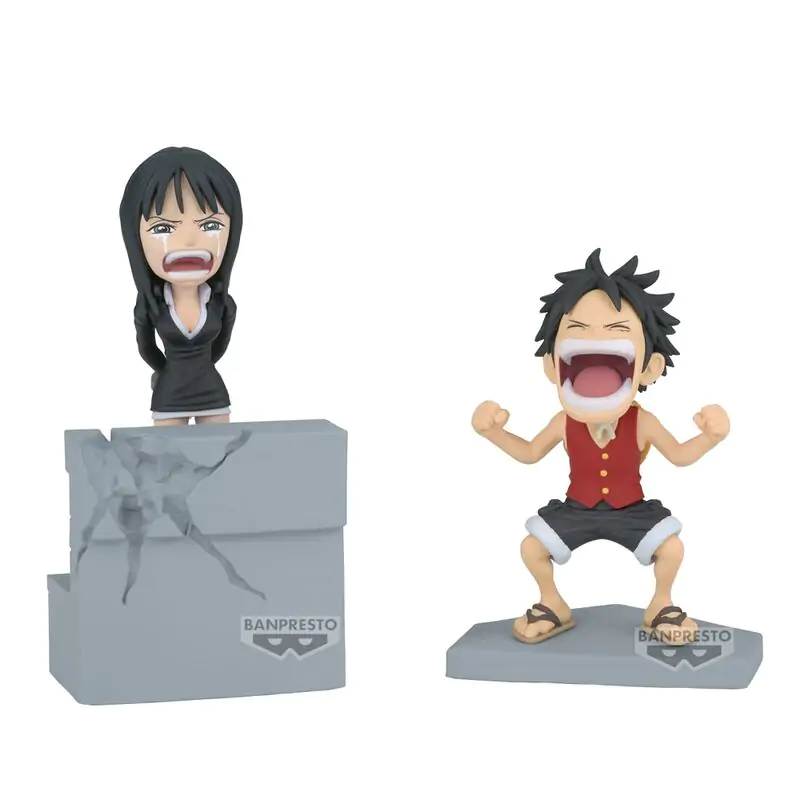 One Piece Luffy & Nico Robin World Collectable figure 10cm termékfotó