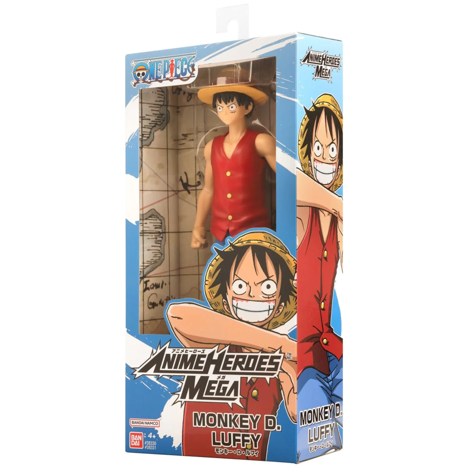 ONE PIECE Luffy Anime Heroes Mega Figure 30cm product photo