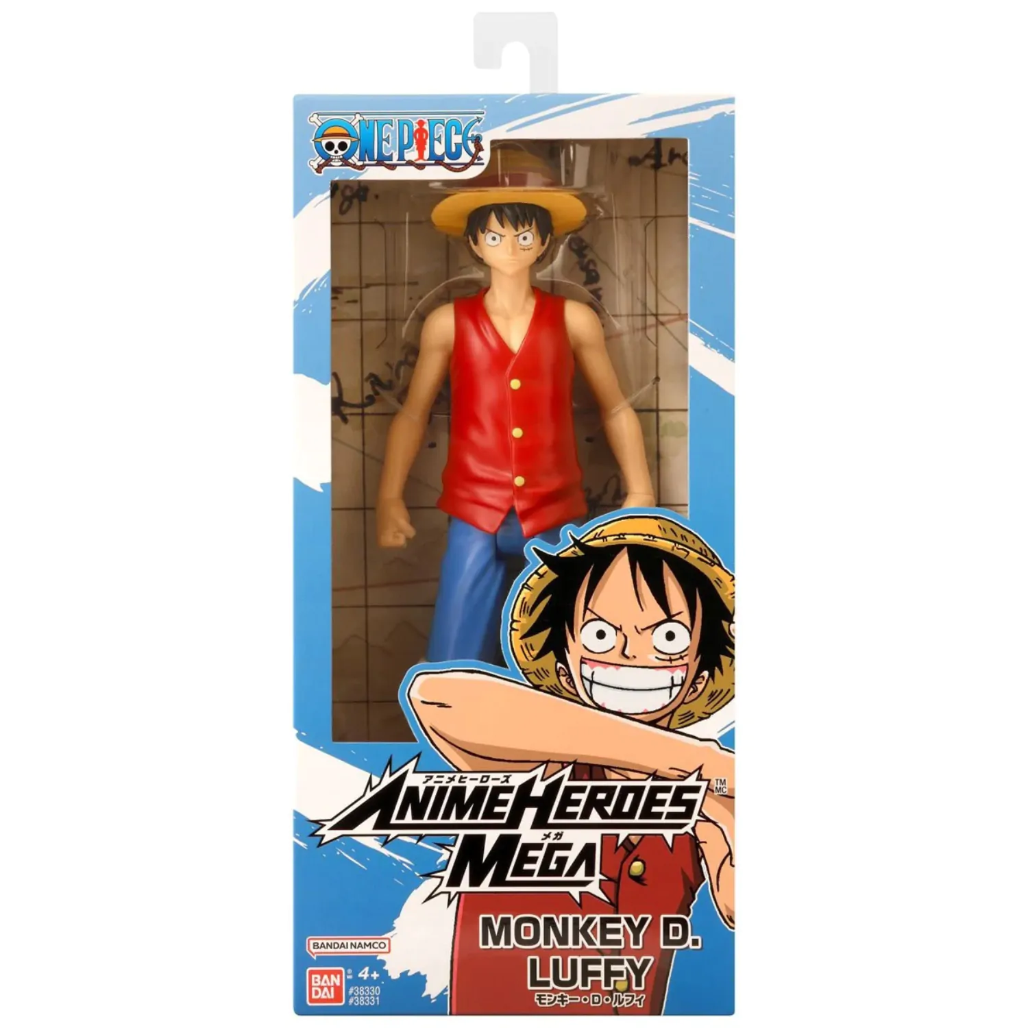 ONE PIECE Luffy Anime Heroes Mega Figure 30cm product photo