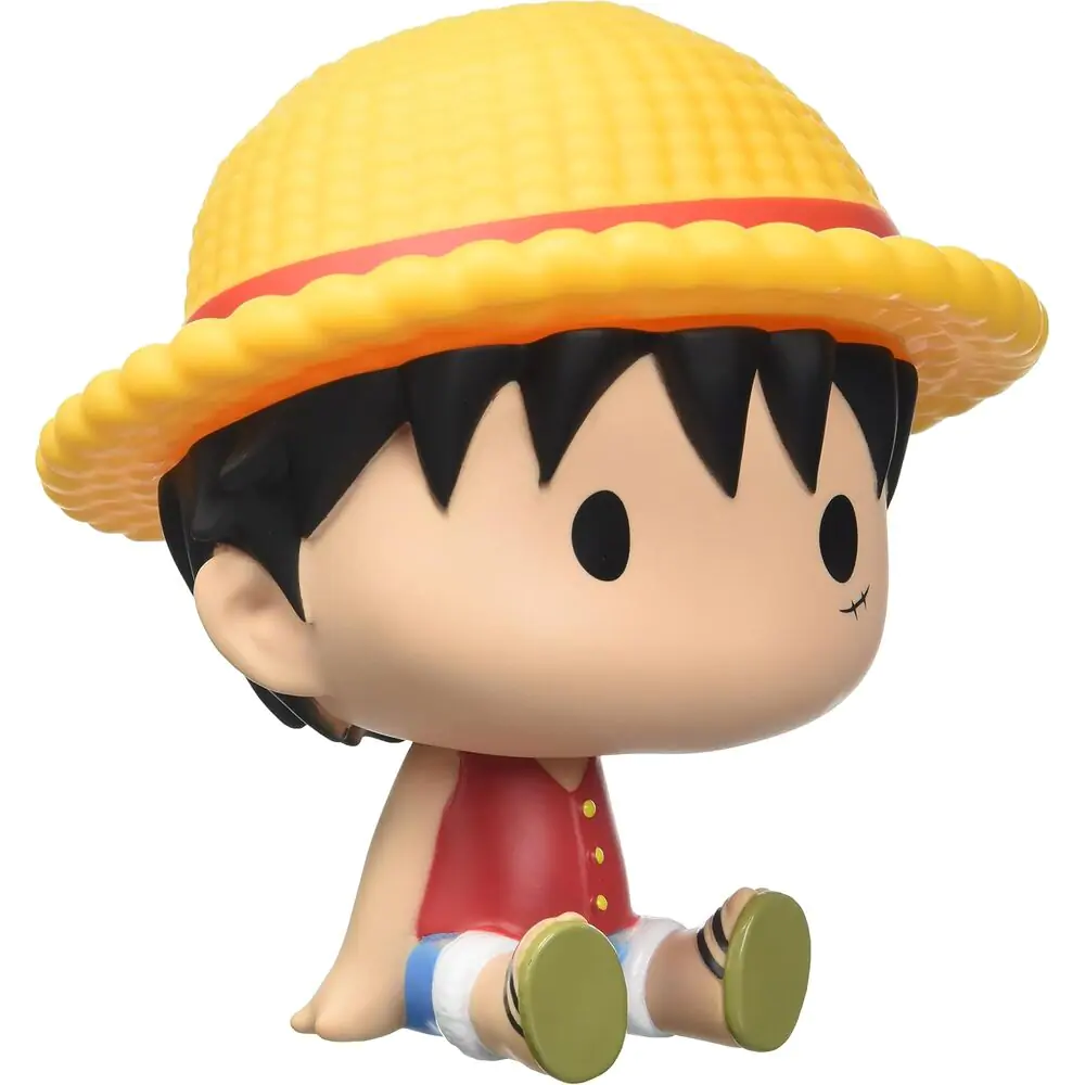 One Piece Chibi Bust Bank Luffy 15 cm product photo